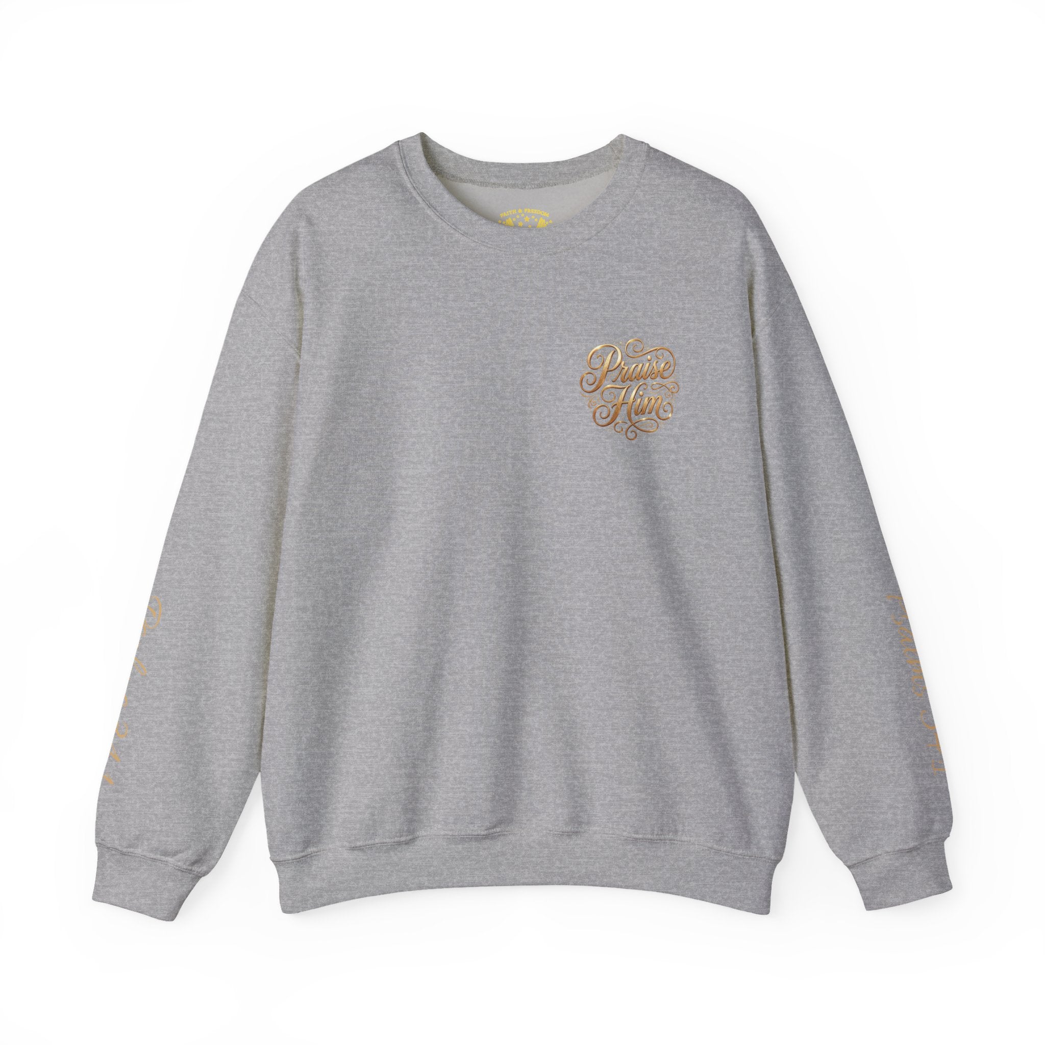 Praise Psalm 150 Sweatshirt | Christian Faith Crewneck Pullover | Inspirational Worship Apparel