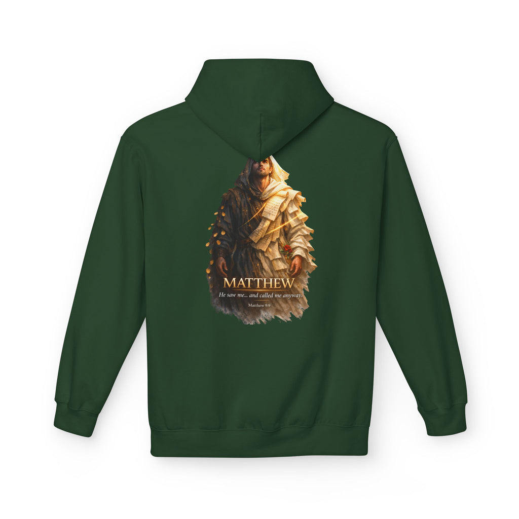 Matthew Gospel Hoodie | Inspirational Christian Faith Hoodie | Scripture Inspired Pullover