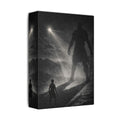 David & Goliath Canvas — “Faith Over Fear” Biblical Wall Art