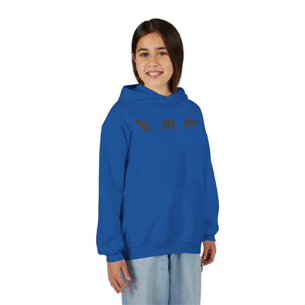 Youth “The Lord is My Light & Salvation” Hoodie – Psalm 27 Christian Kids Sweatshirt