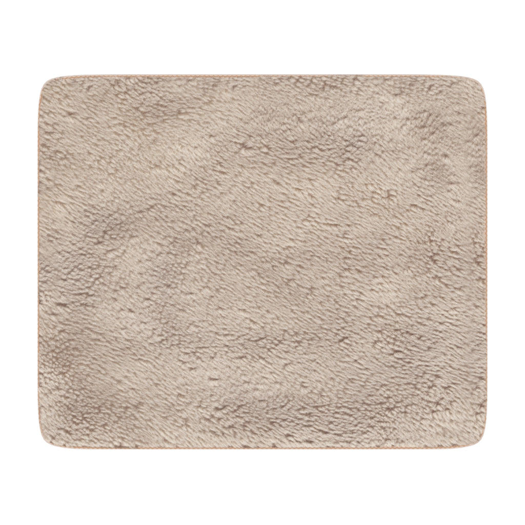 Jesus Is Peace Sherpa Blanket — Cozy Tan Christian Throw