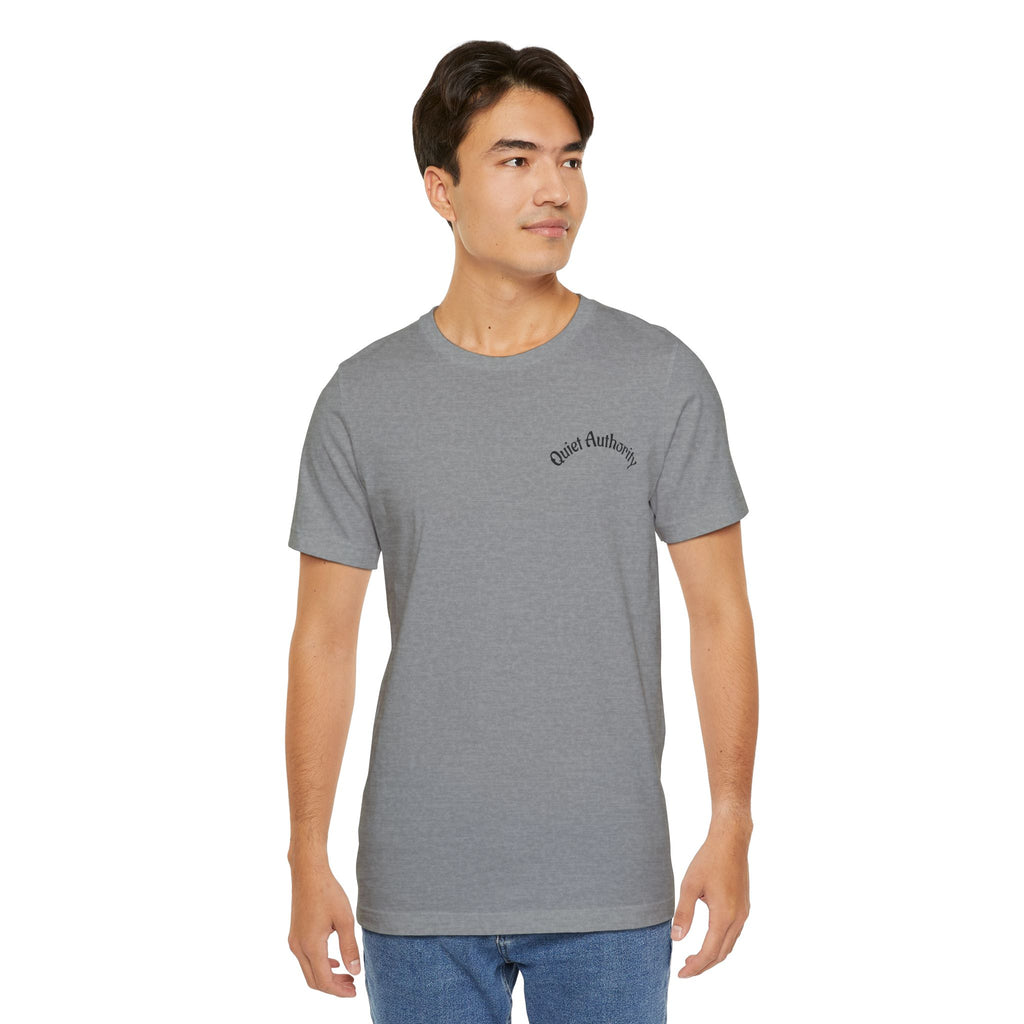 Michael Defeats Satan T-Shirt – Archangel Michael Christian Graphic Tee | Faith Spiritual Apparel
