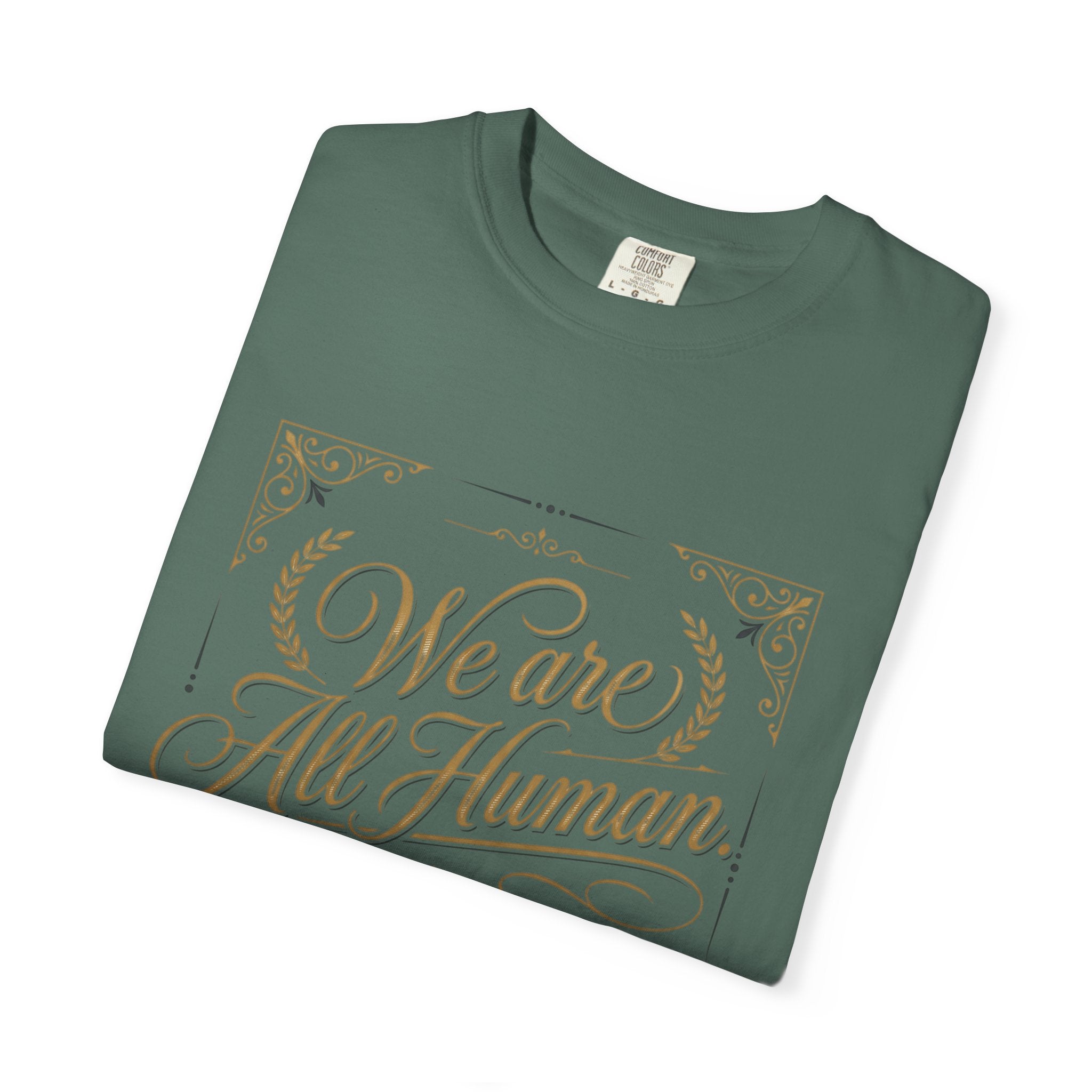 We Are All Human T-Shirt – “Choose Compassion” Inspirational Graphic Tee