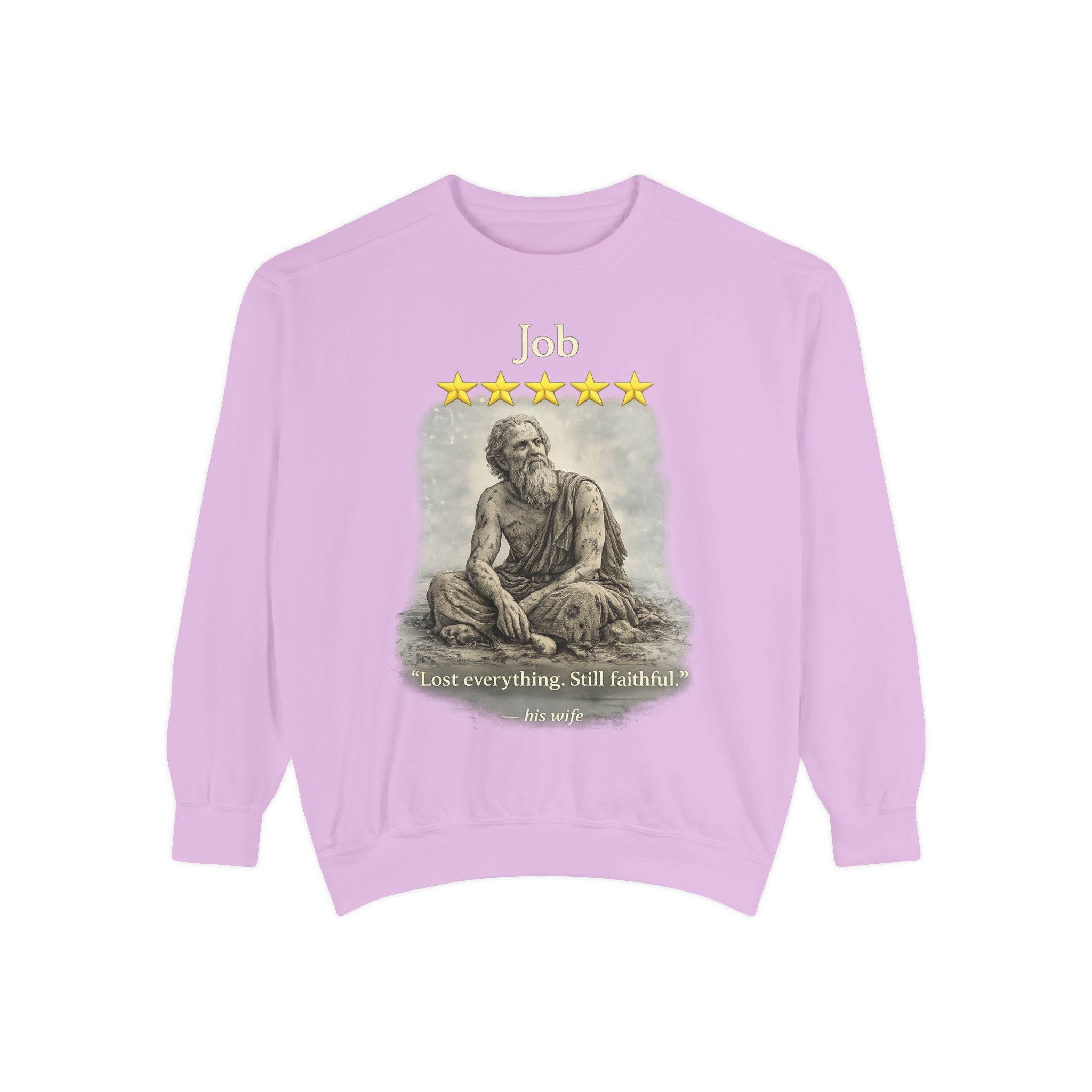 Faithful Through It All Sweatshirt — "I Lost Everything, Still Faithful" Christian Pullover-⭐ Five-Star Faith Series⭐