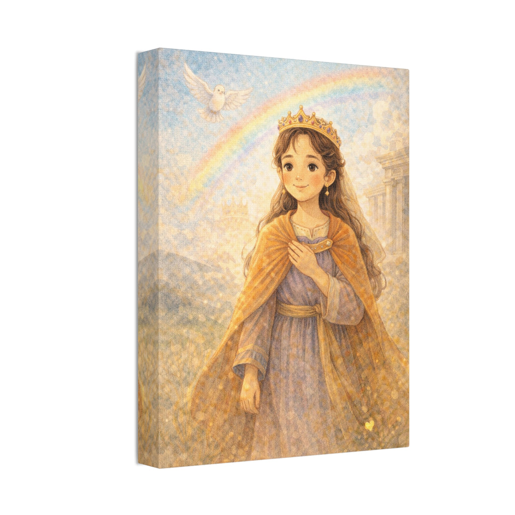 For Such a Time as This Canvas — Queen Esther (Esther 4:14)