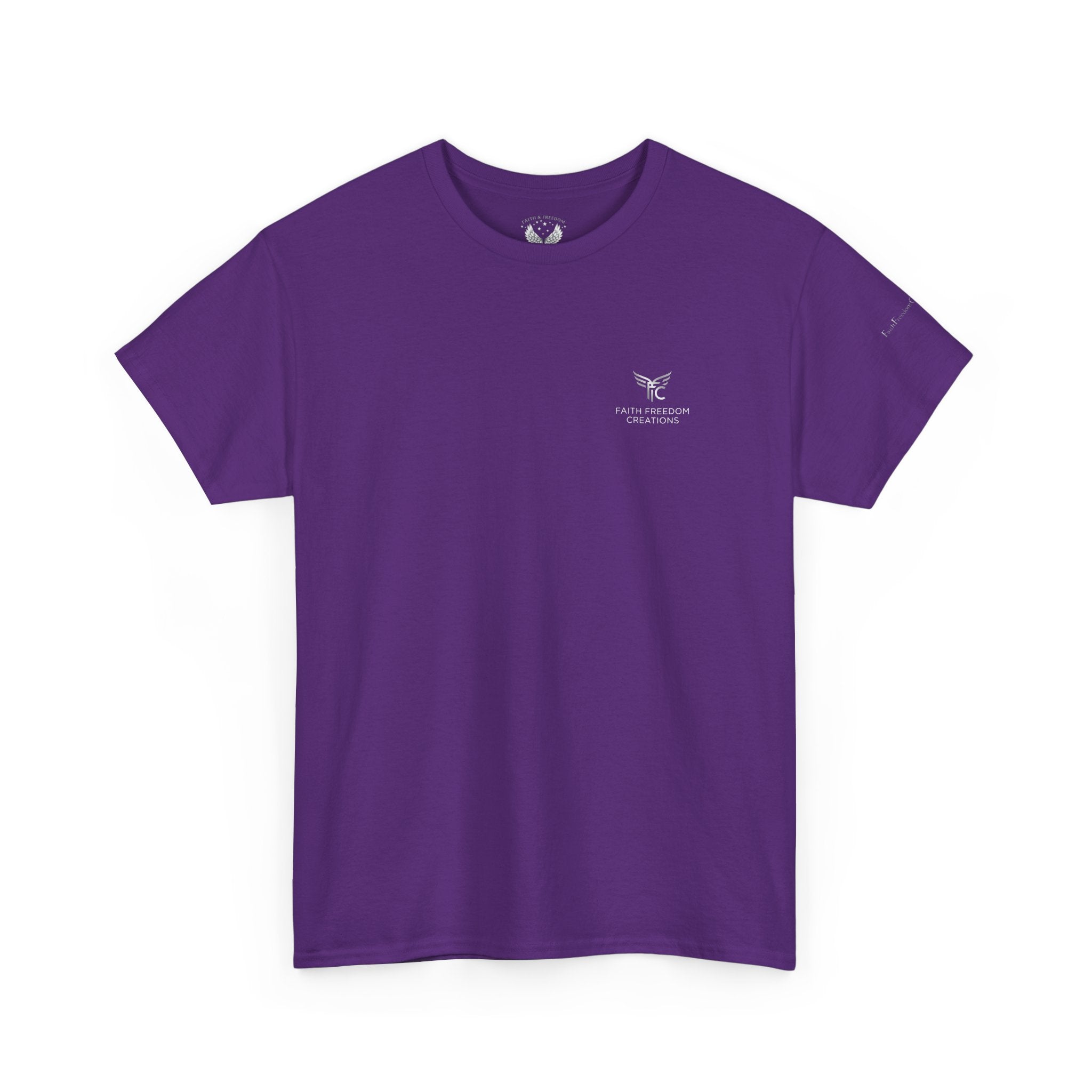 Wing Emblem T‑Shirt — Faith & Freedom Chest Logo