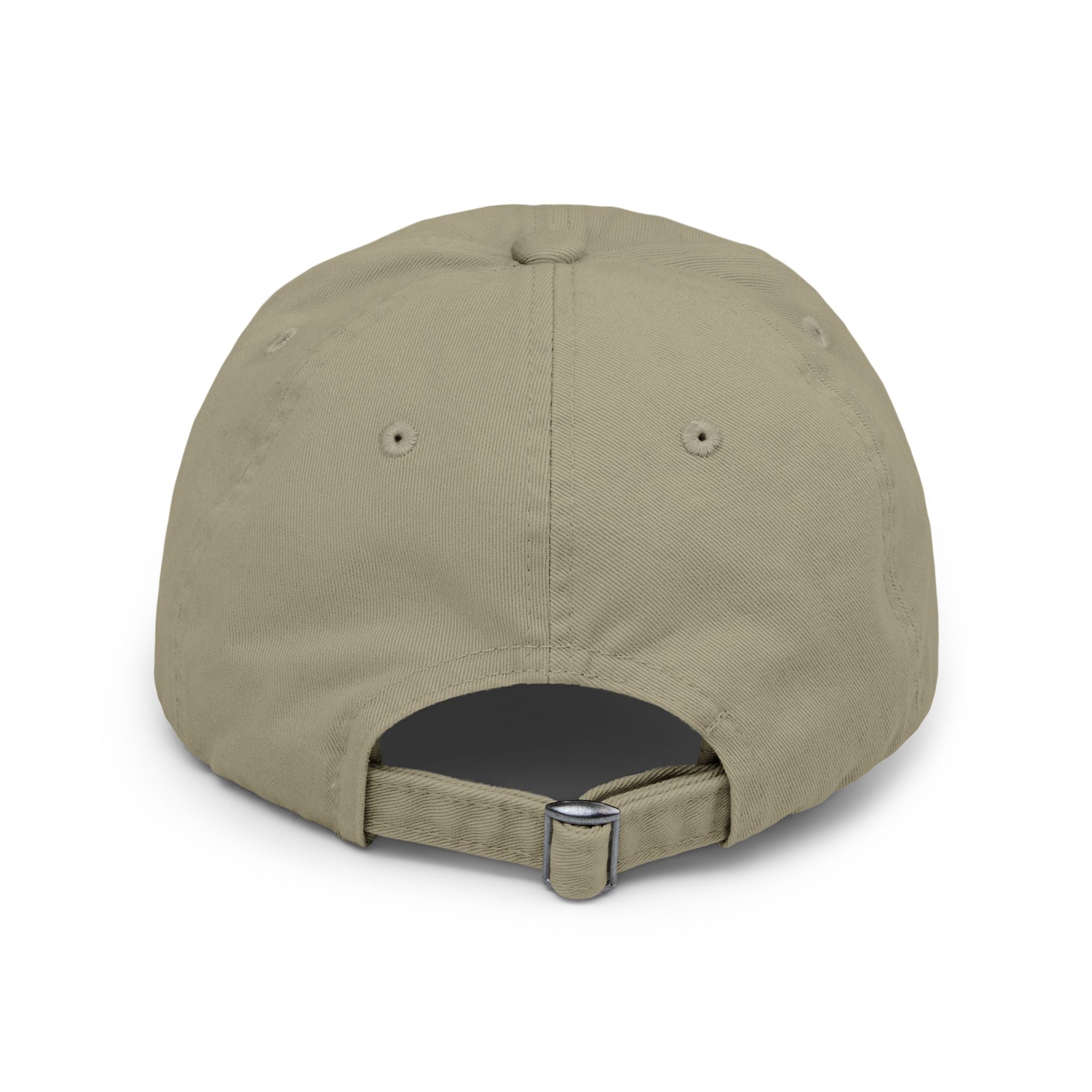 Distressed Black Cap – Psalm 23:1 Vintage Gold Emblem Hat | Faith & Freedom Creations