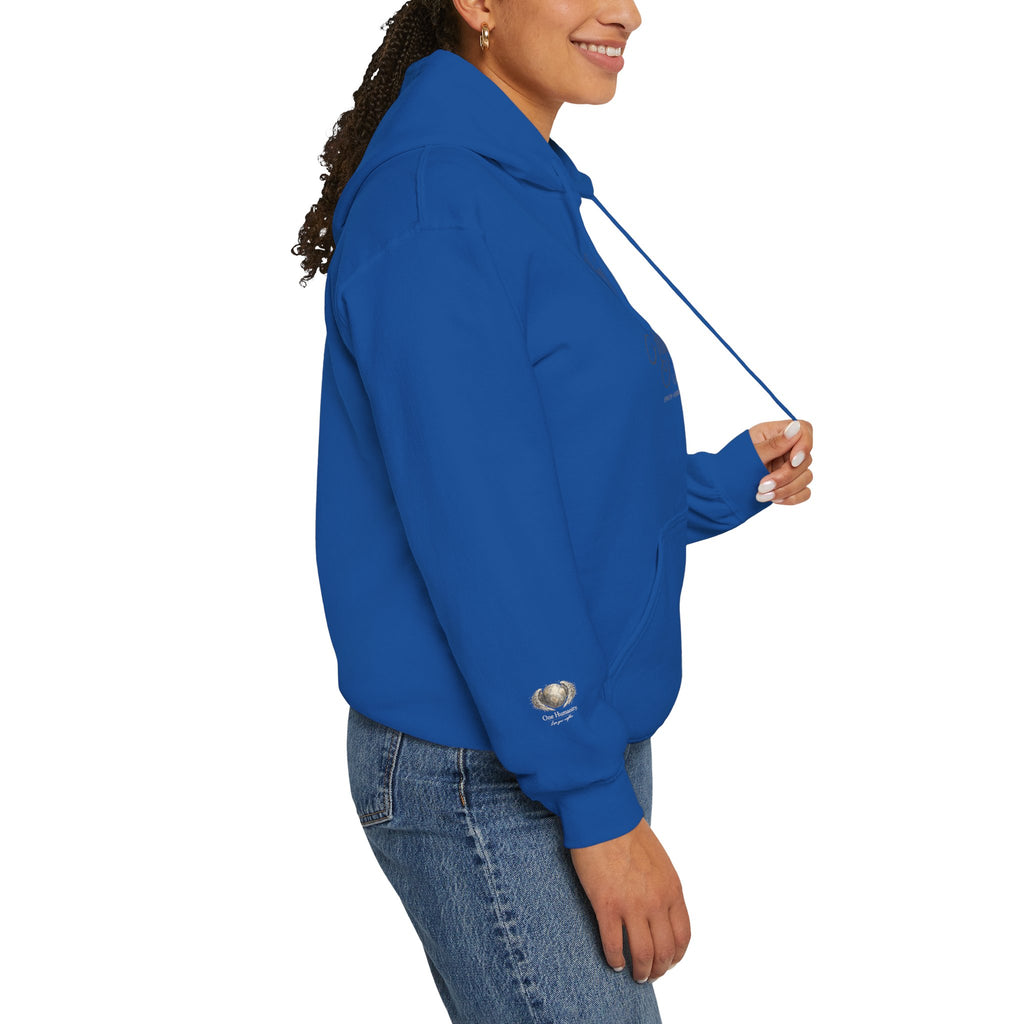 “Love People Anyway” Hoodie – Inspirational Script Graphic Sweatshirt | Compassion Message Pullover