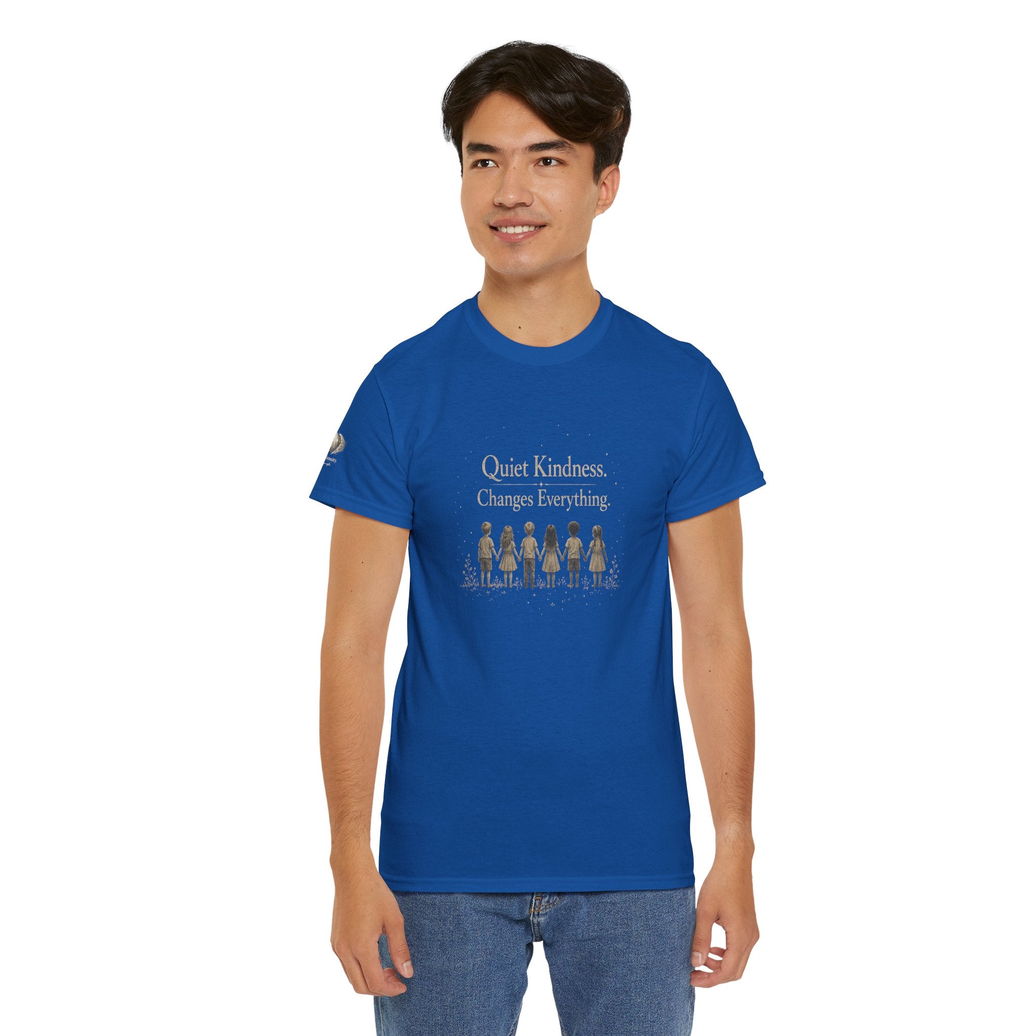 Kindness Graphic Tee – “Quiet Kindness Changes Everything” Inspirational T-Shirt