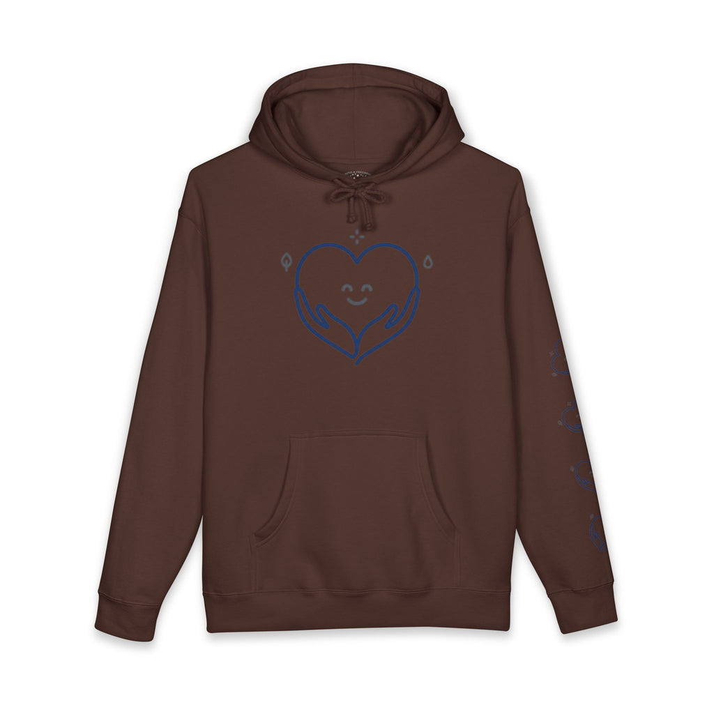 Kindness Changes Everything Hoodie – Heart Hands Graphic Inspirational Pullover