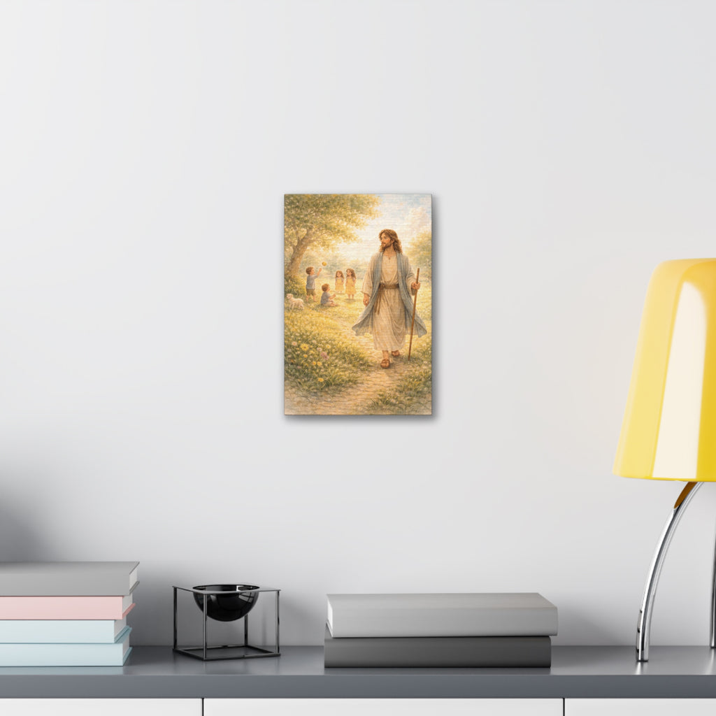 Walking Among Us Canvas — The Good Shepherd (John 10:11)