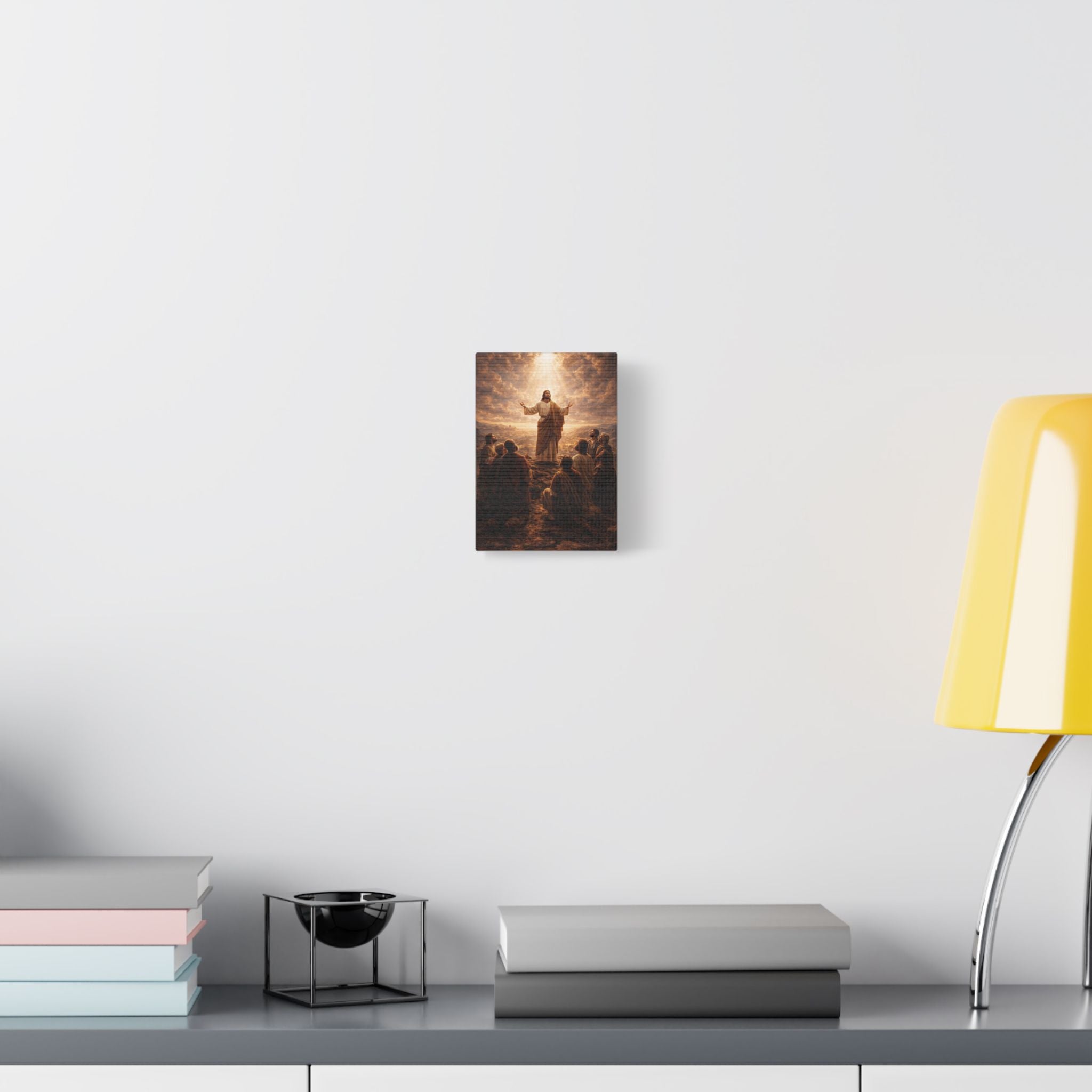 The Sermon – Religious Christ Wall Art Canvas Print