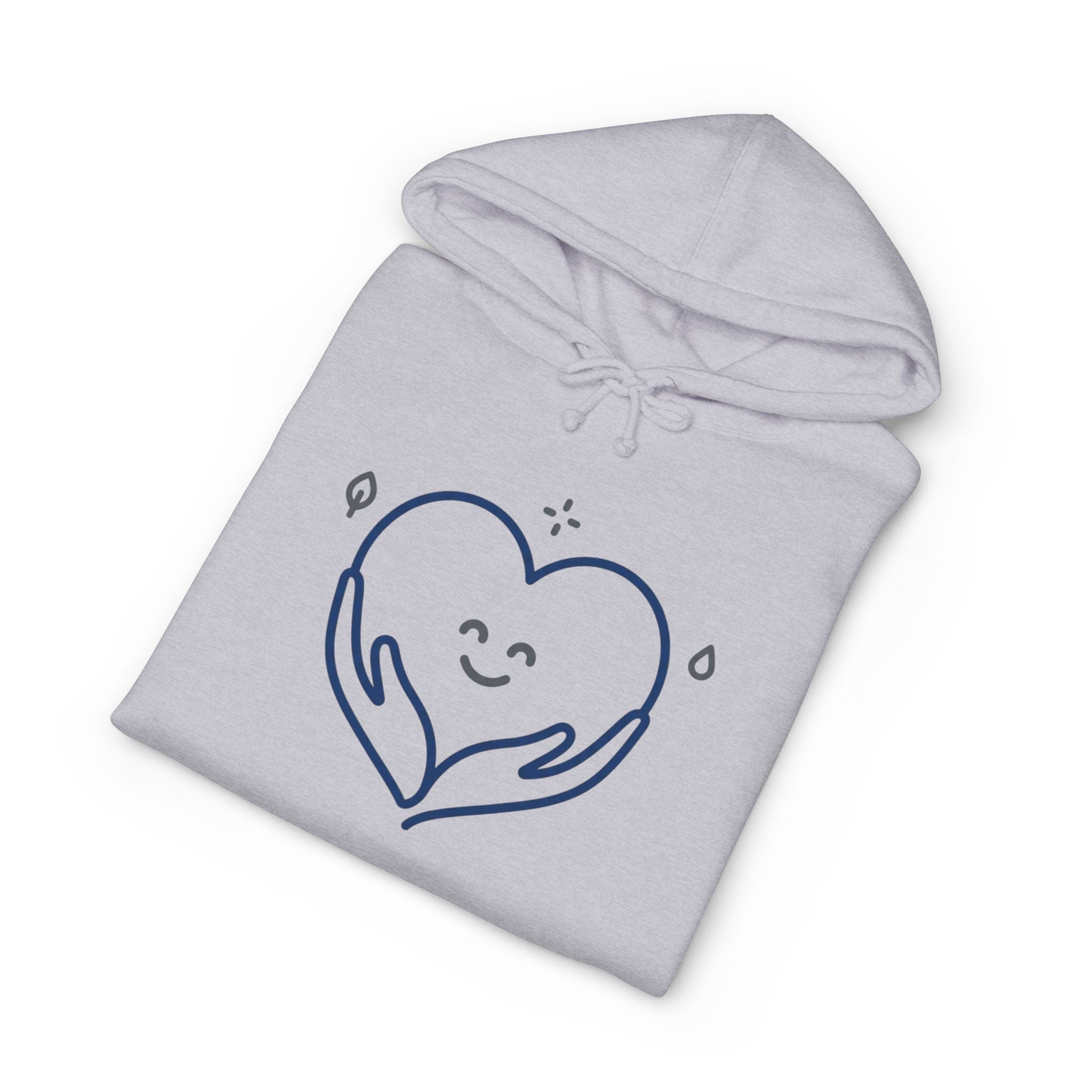 Kindness Changes Everything Hoodie – Heart Hands Graphic Inspirational Pullover