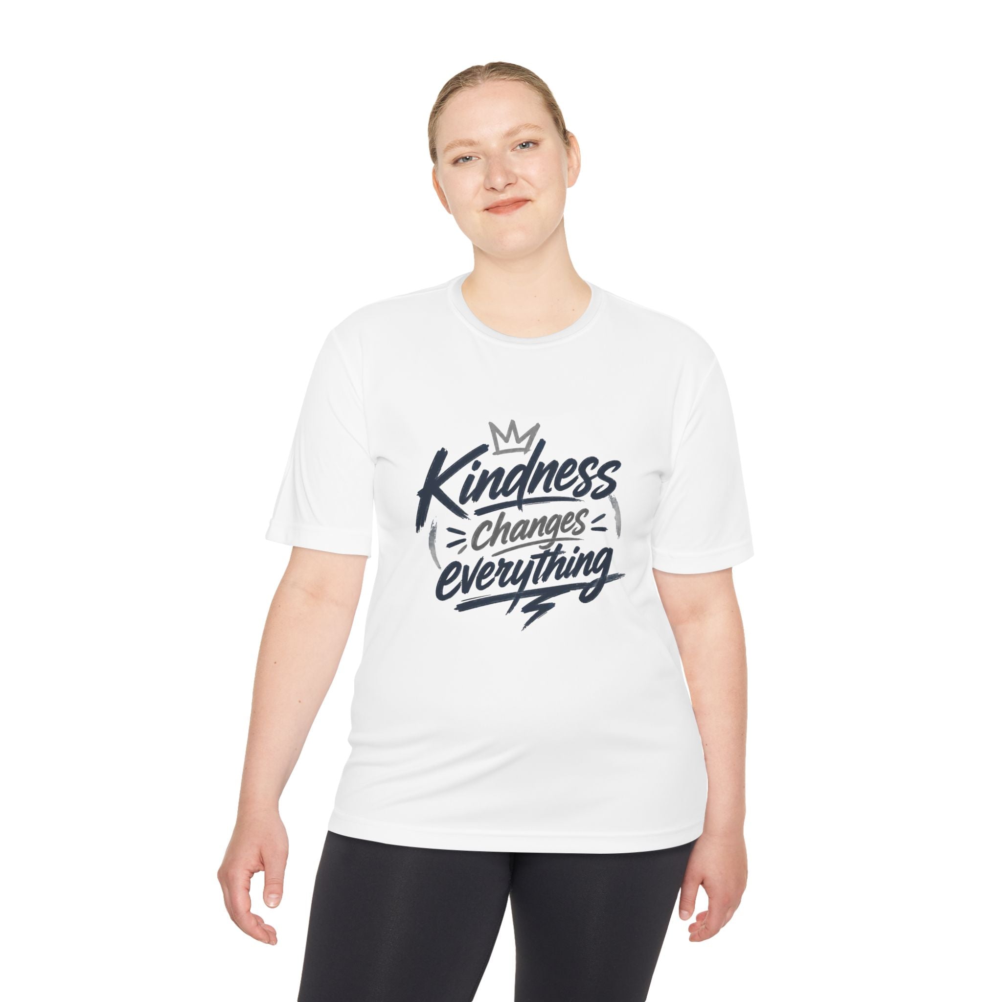 Kindness Changes Everything Tee – Inspirational Moisture-Wicking Performance Shirt
