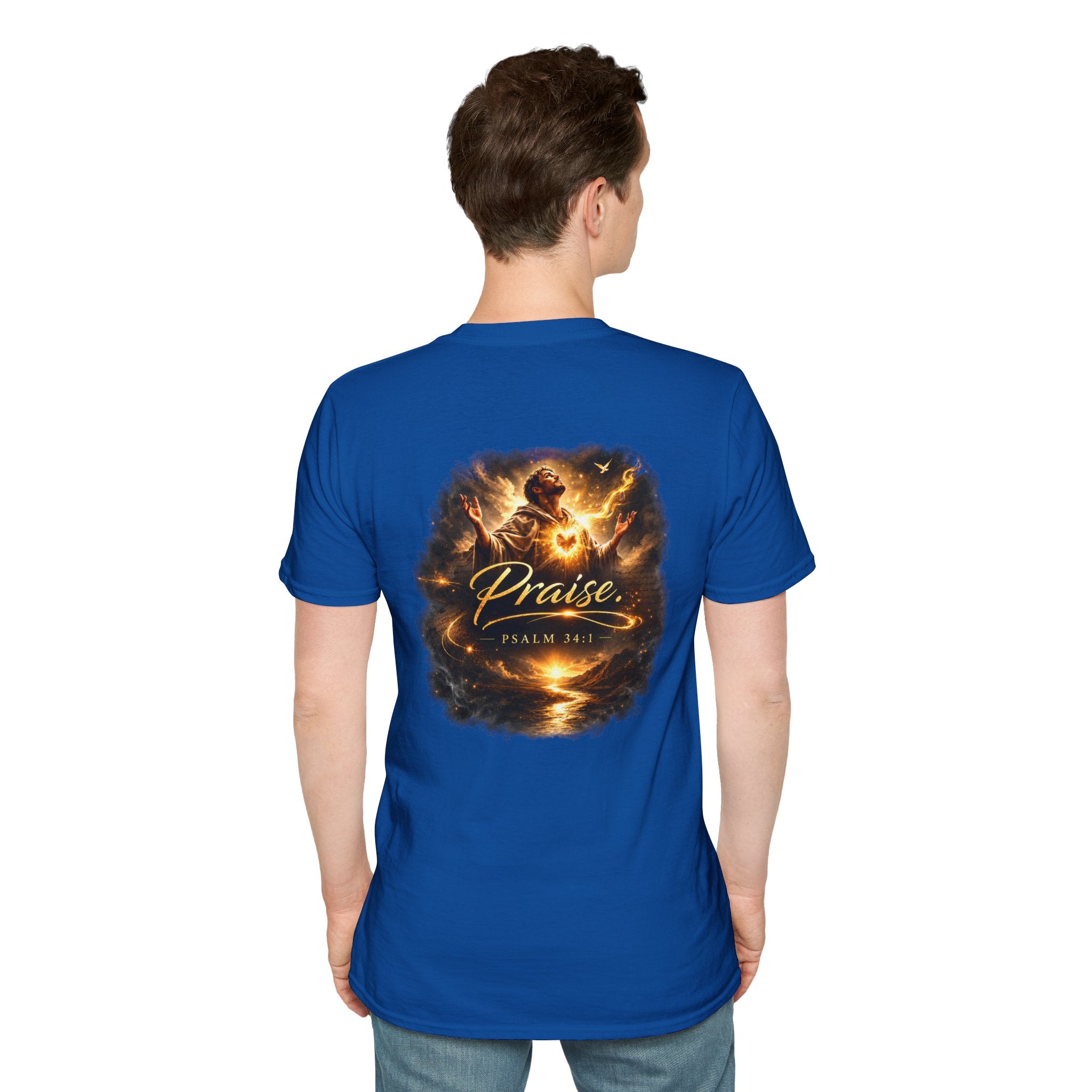 Dove of Peace Pocket T-Shirt | Pray Love Remember Christian Tee | Faith Freedom Creations