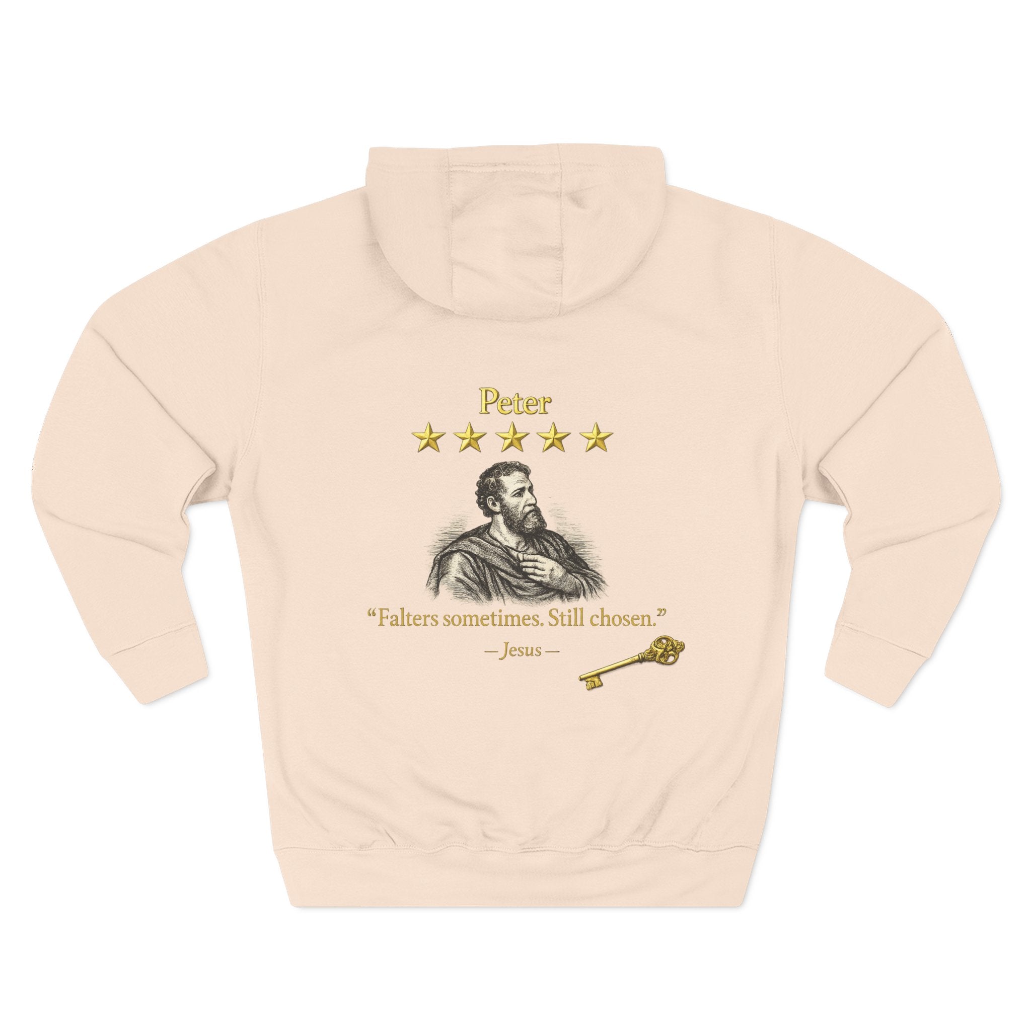 Peter Hoodie - Fallen Sometimes Still Chosen Five-Star Faith Series