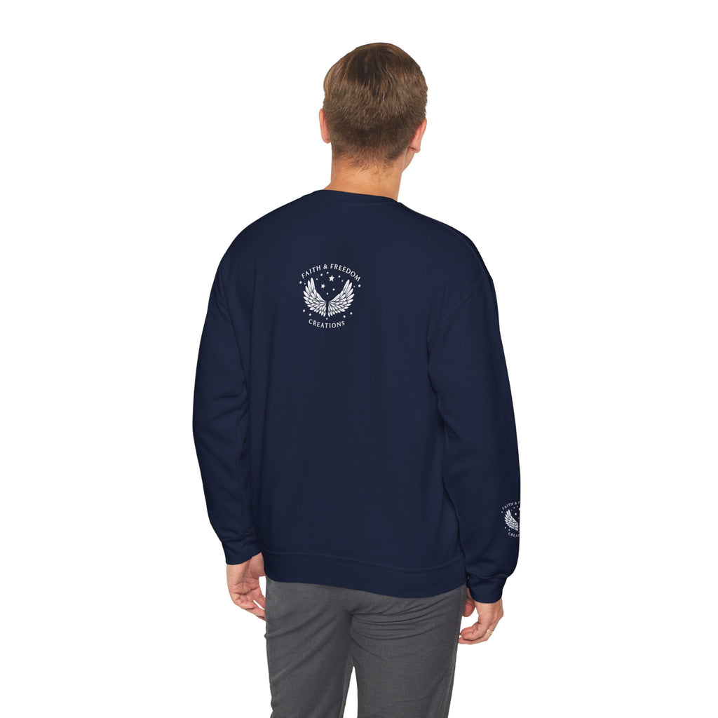 Tower of Babel – Crewneck Sweatshirt | “Review” Vintage Graphic – Five-Star Faith Series