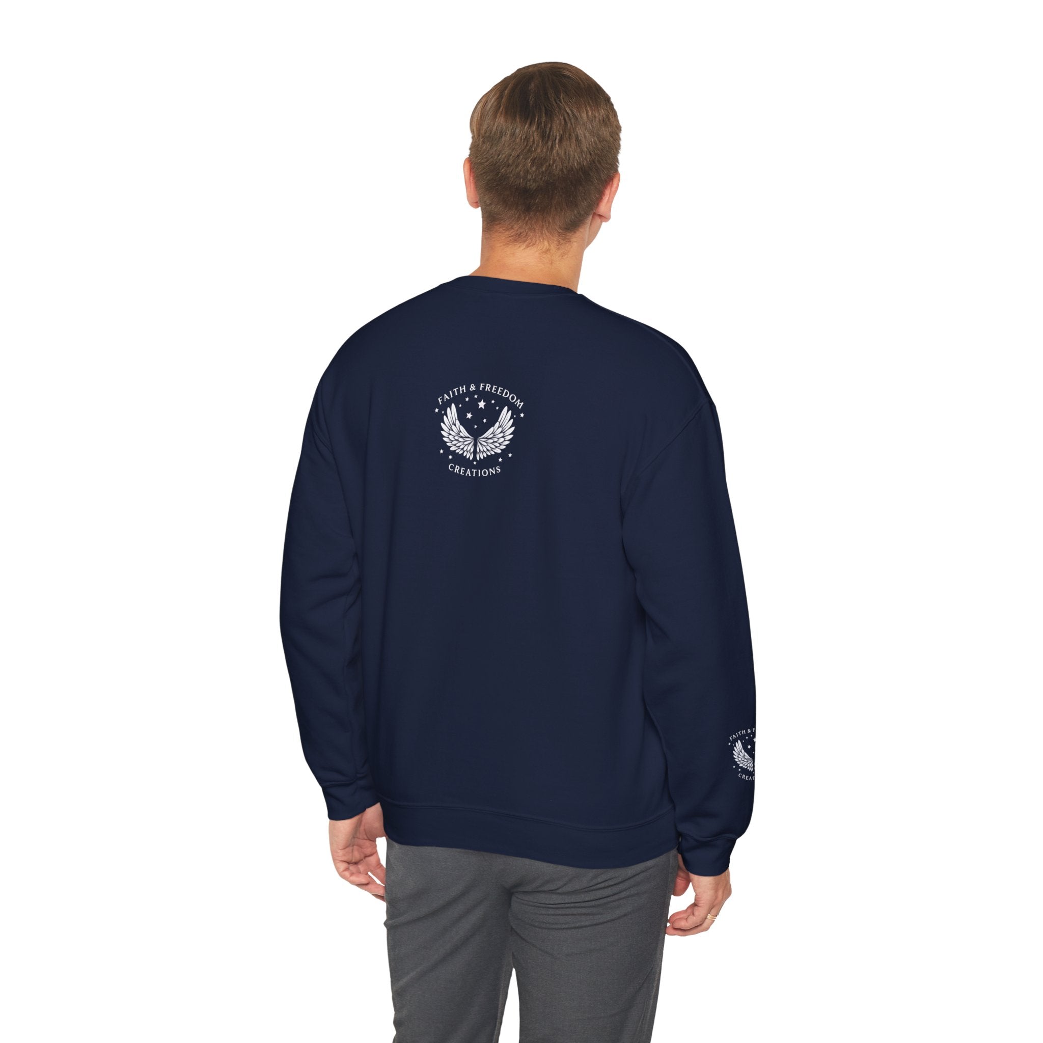 Tower of Babel – Crewneck Sweatshirt | “Review” Vintage Graphic – Five-Star Faith Series