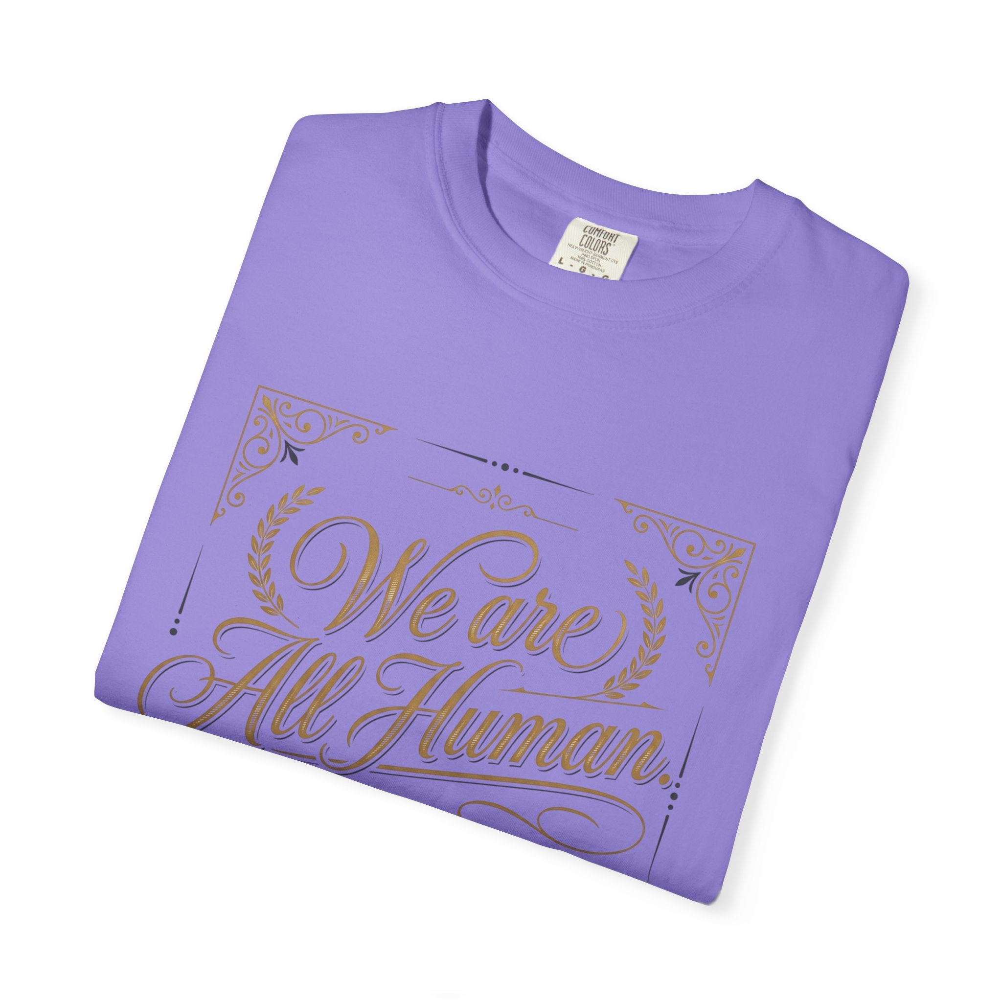 We Are All Human T-Shirt – “Choose Compassion” Inspirational Graphic Tee