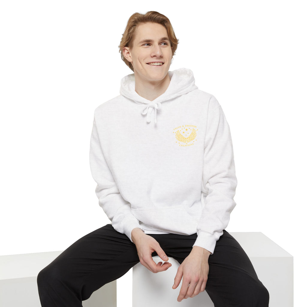 Manna Catering Co. – Hoodie | “Manna Review” Vintage Graphic – Five-Star Faith Series