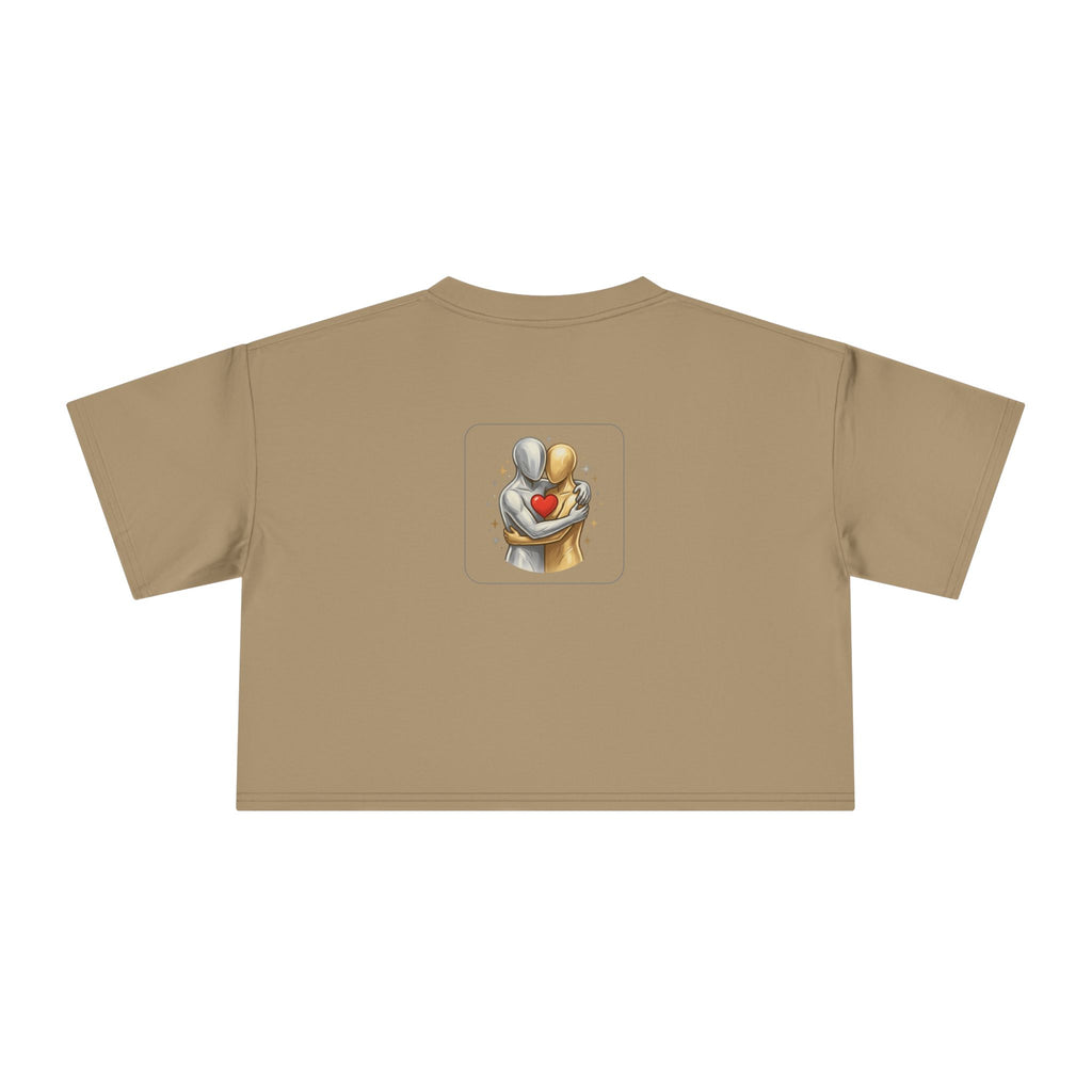 Kindness Changes Everything Crop Tee | Inspirational Women’s Cropped T-Shirt | Soft Casual Graphic Top