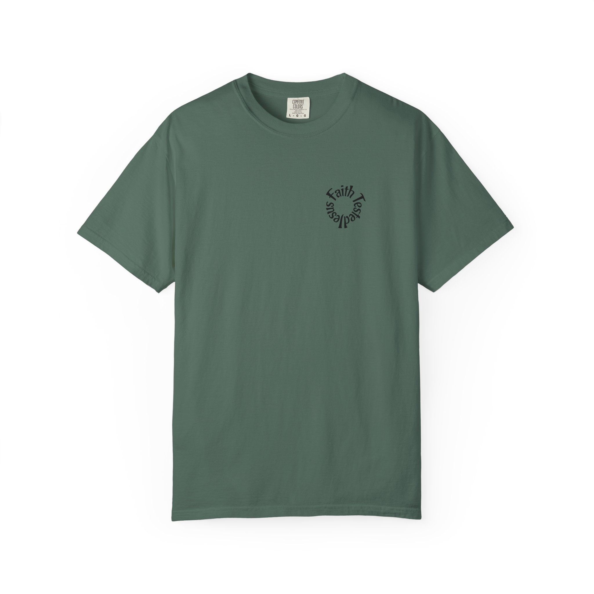 Jesus Loves You Personalized Faith T-Shirt — Custom Back Christian Graphic Tee