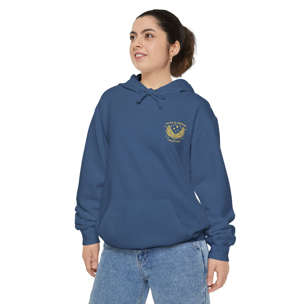 Manna Catering Co. – Hoodie | “Manna Review” Vintage Graphic – Five-Star Faith Series