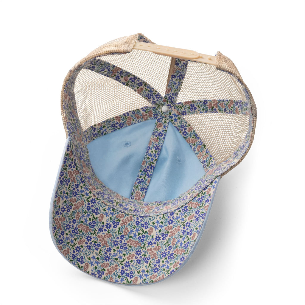 Faith & Freedom Women’s Washed Mesh-Back Cap | Vintage Christian Ponytail Hat