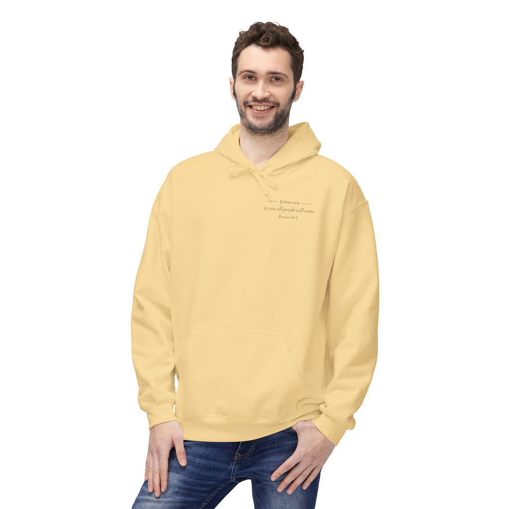 Prayer Hoodie – “O Hearer of Prayer” Psalm 65:2 Christian Pullover | Faith & Freedom Creations