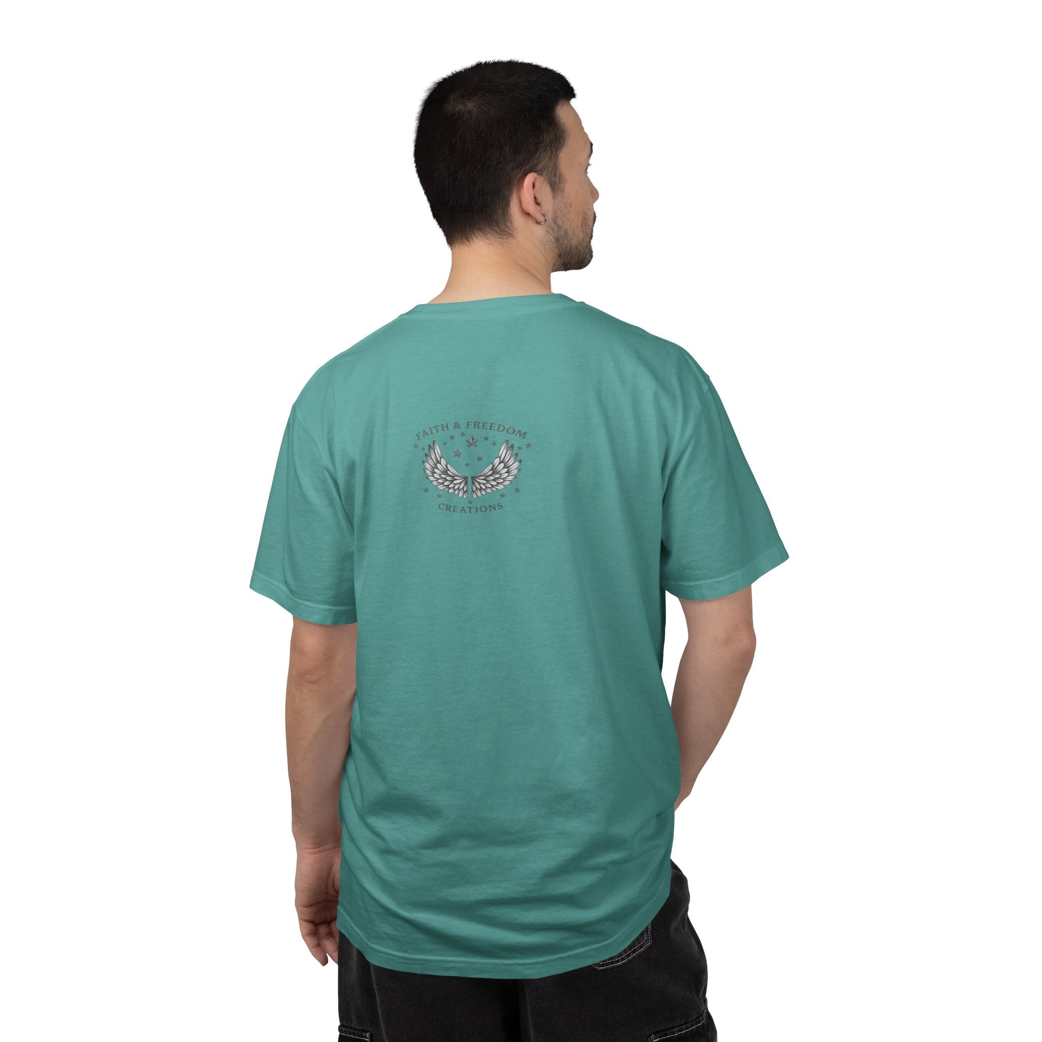 Abraham – Vintage T-Shirt | “I Trusted the Promise” Graphic – Five-Star Faith Series