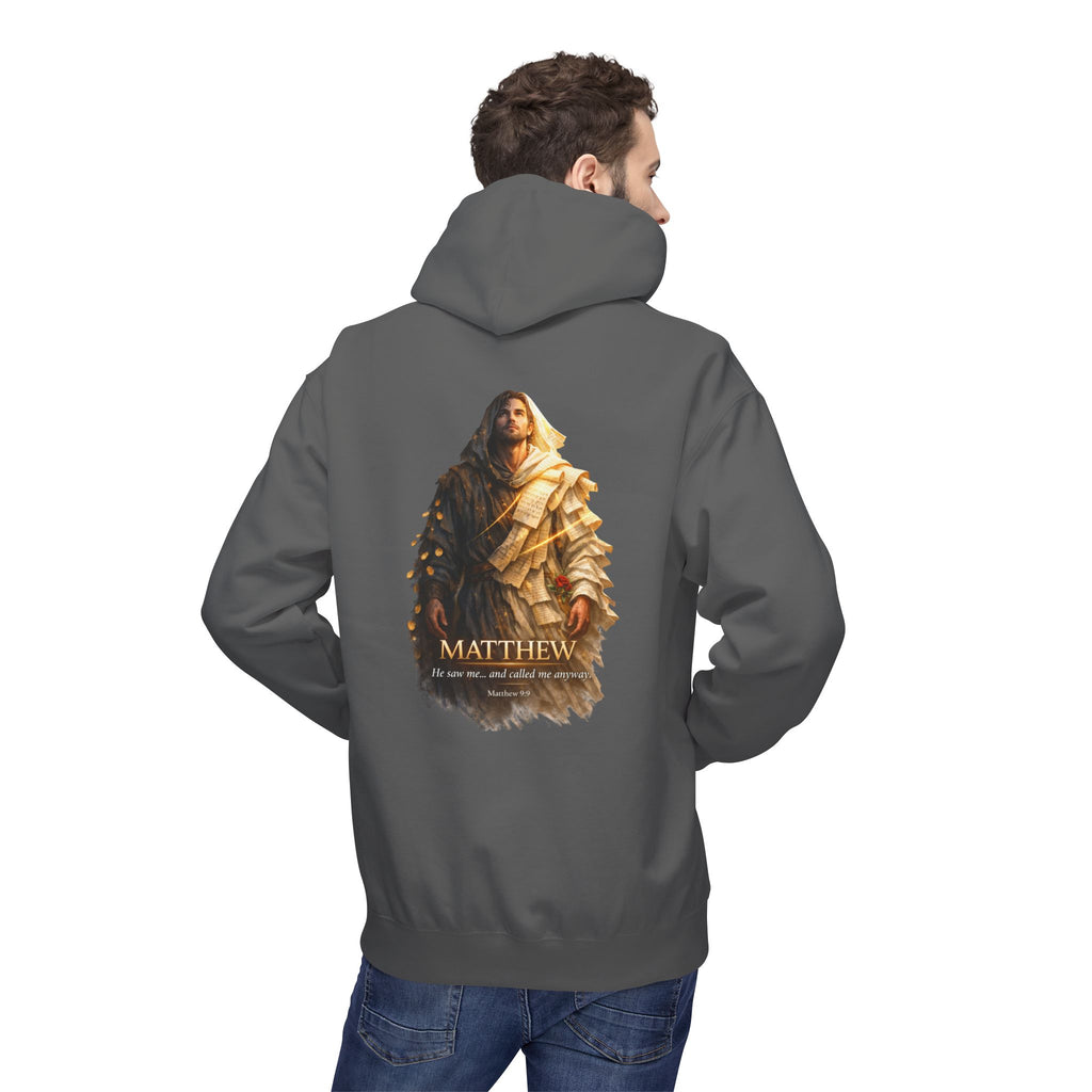 Matthew Gospel Hoodie | Inspirational Christian Faith Hoodie | Scripture Inspired Pullover