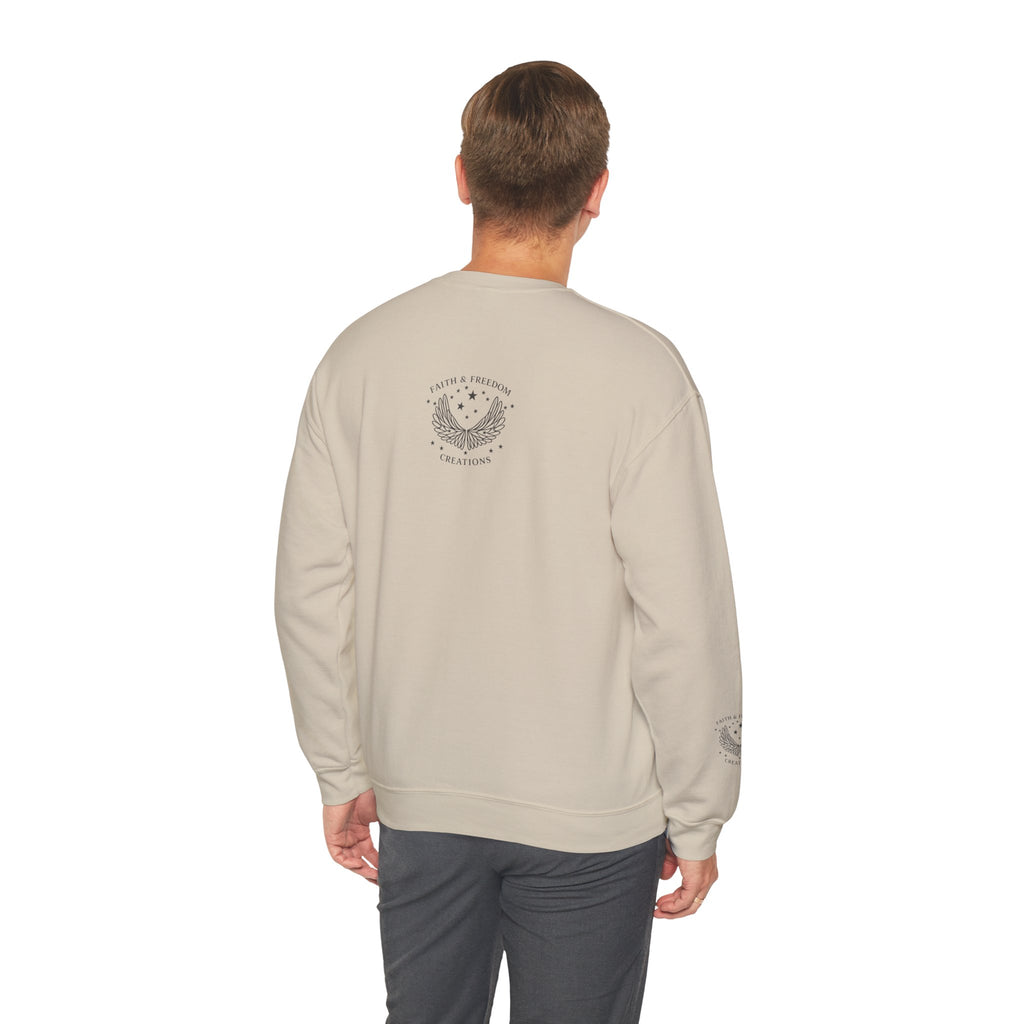 Tower of Babel – Crewneck Sweatshirt | “Review” Vintage Graphic – Five-Star Faith Series