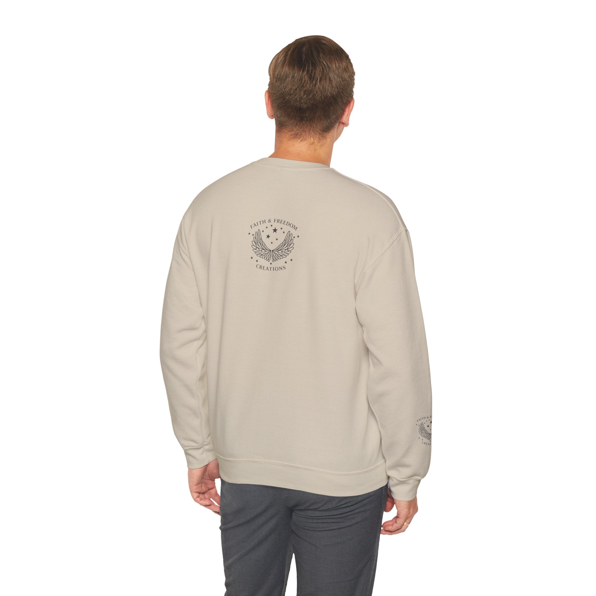 Tower of Babel – Crewneck Sweatshirt | “Review” Vintage Graphic – Five-Star Faith Series