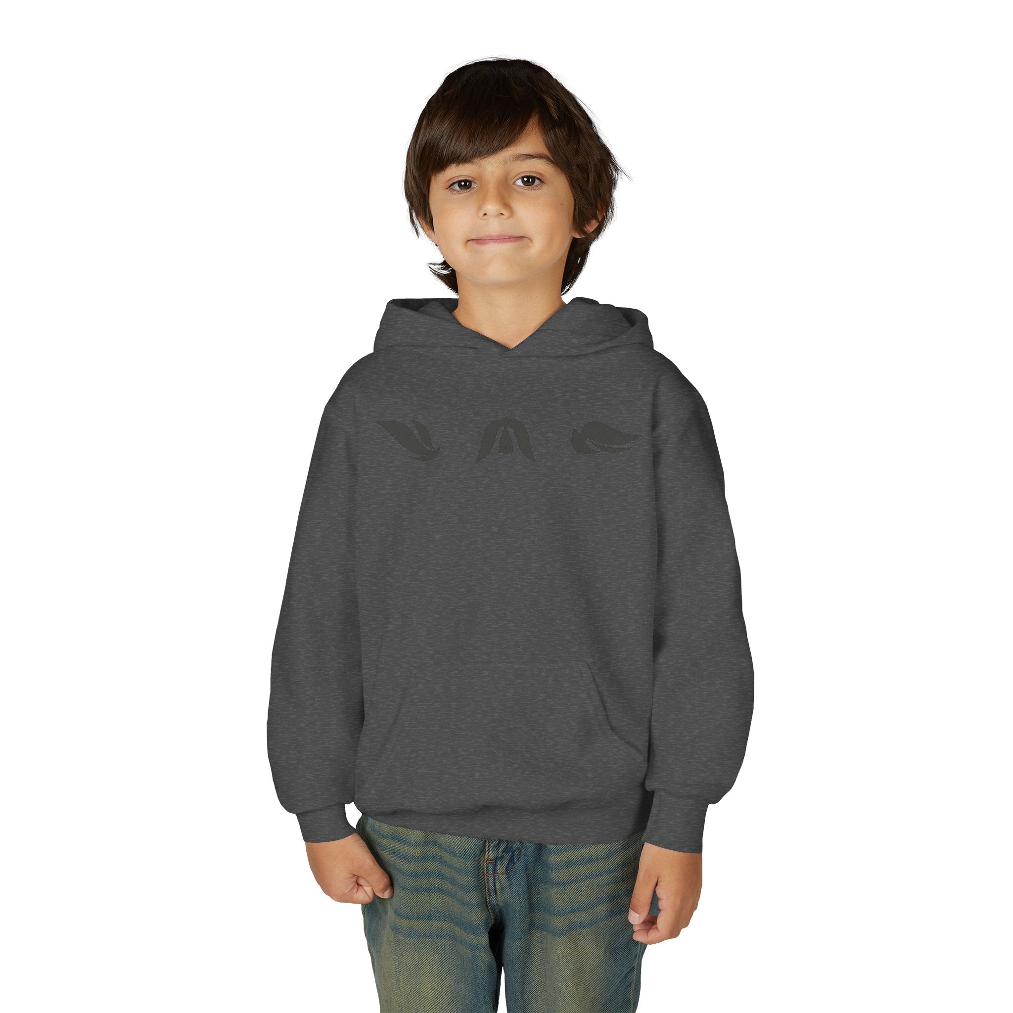 Youth “The Lord is My Light & Salvation” Hoodie – Psalm 27 Christian Kids Sweatshirt