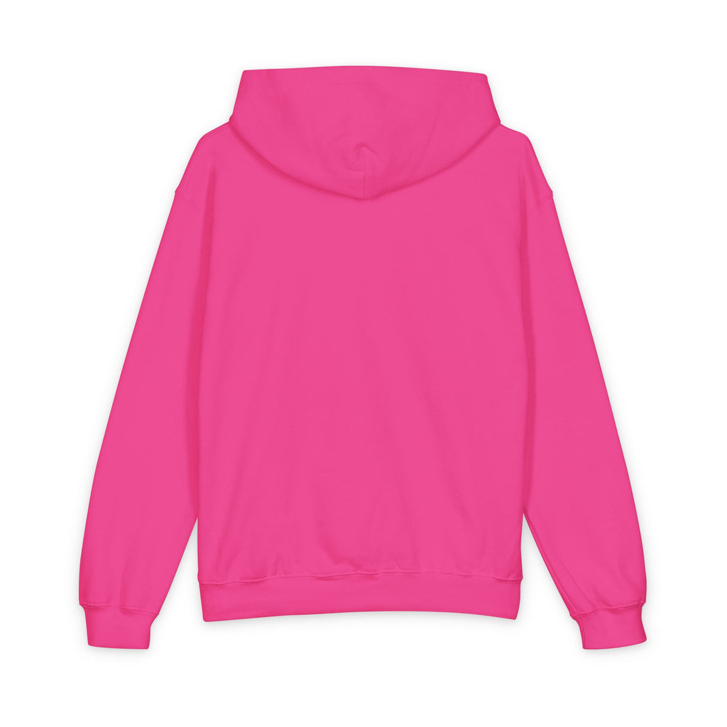 Youth Hoodie — 'Love Tiny Friendships' Heart Chest Logo