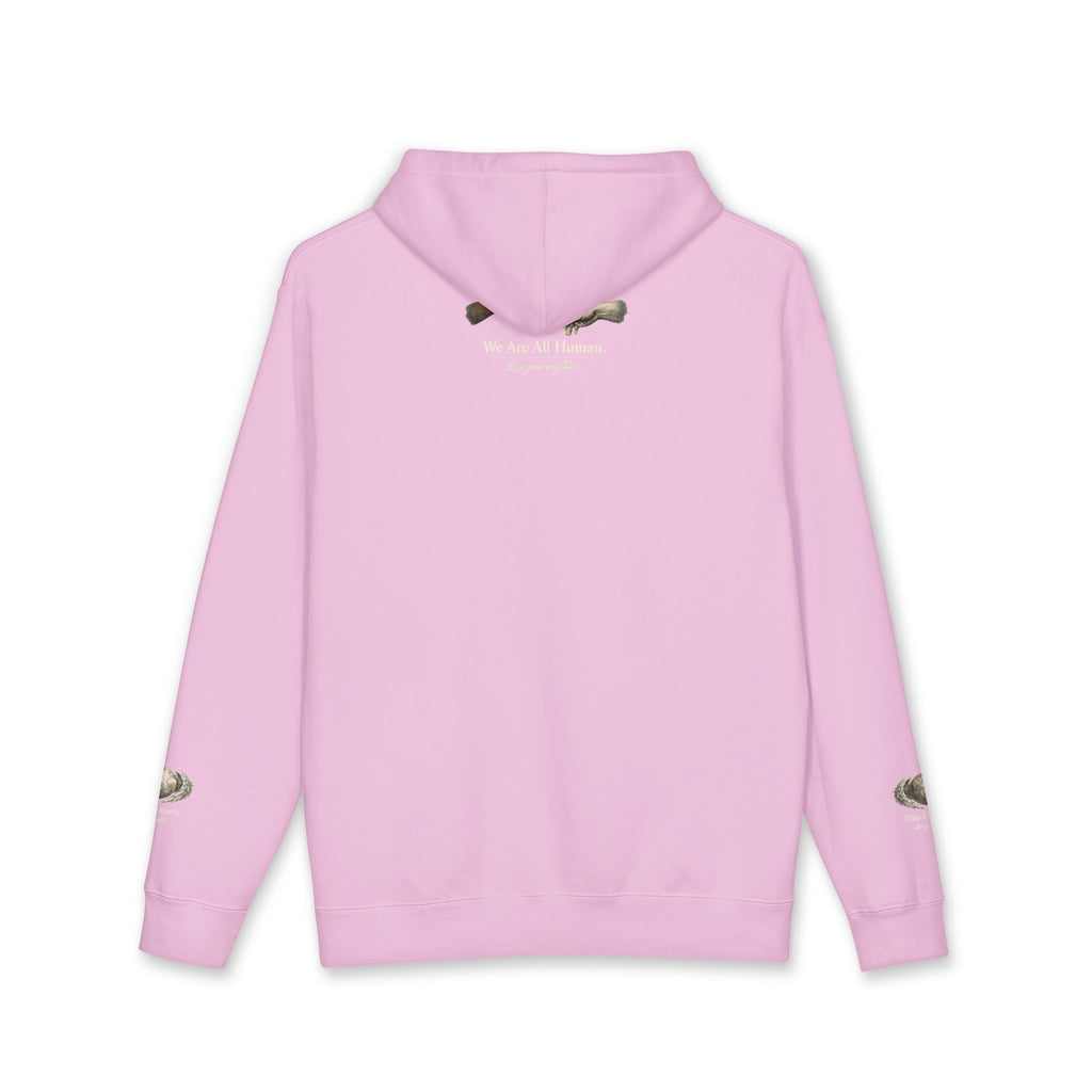 “One Humanity” Hoodie – “Love Your Neighbor” Earth & Wings Graphic Sweatshirt