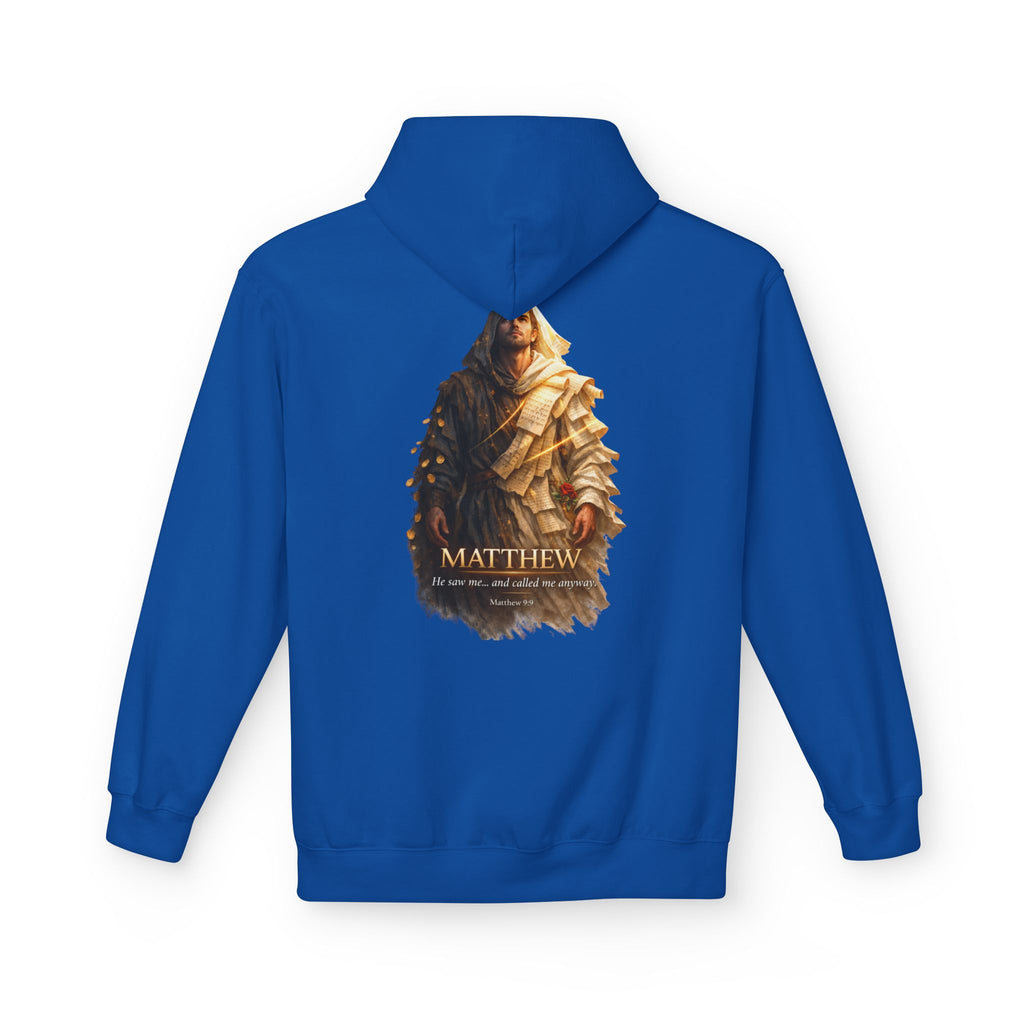 Matthew Gospel Hoodie | Inspirational Christian Faith Hoodie | Scripture Inspired Pullover