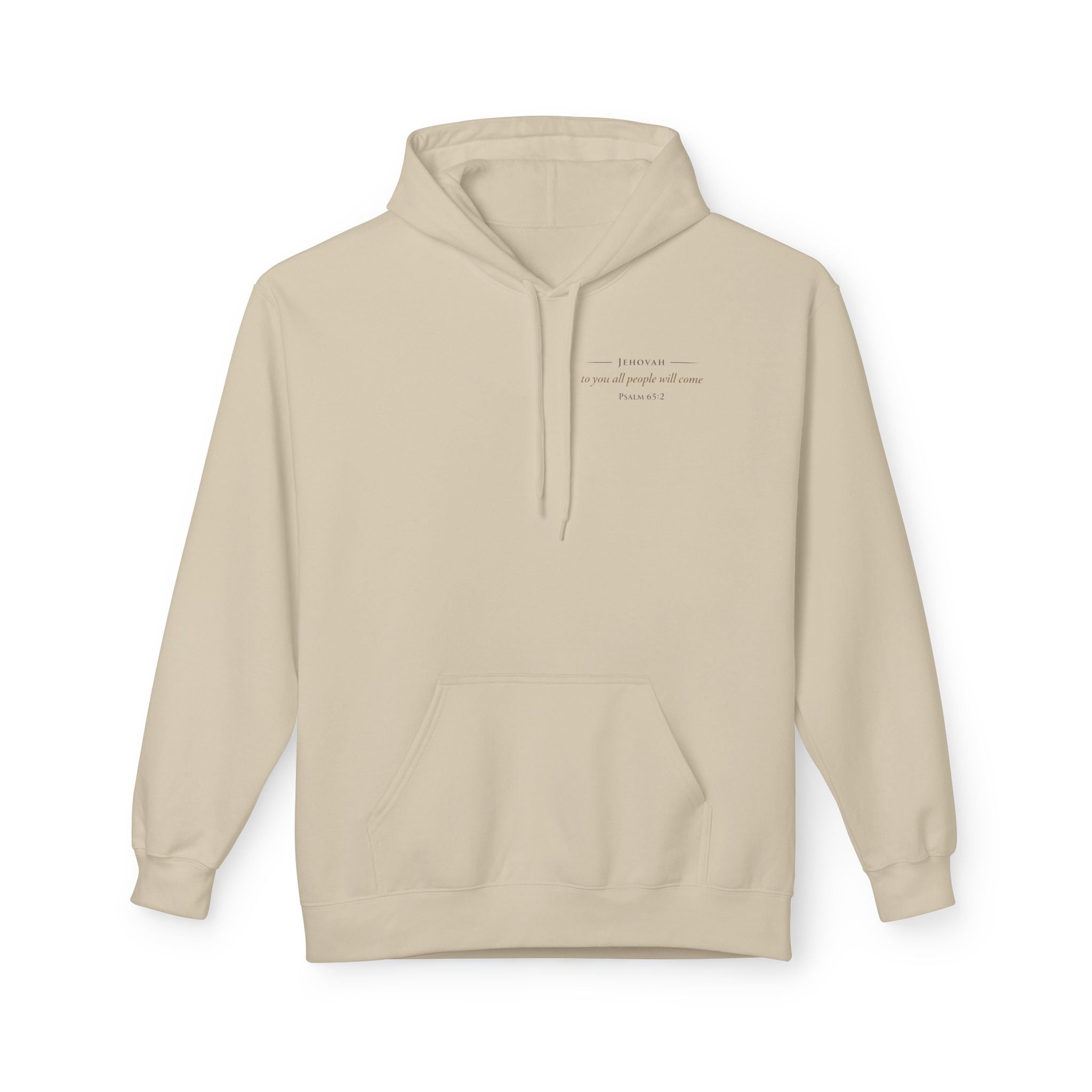 Prayer Hoodie – “O Hearer of Prayer” Psalm 65:2 Christian Pullover | Faith & Freedom Creations
