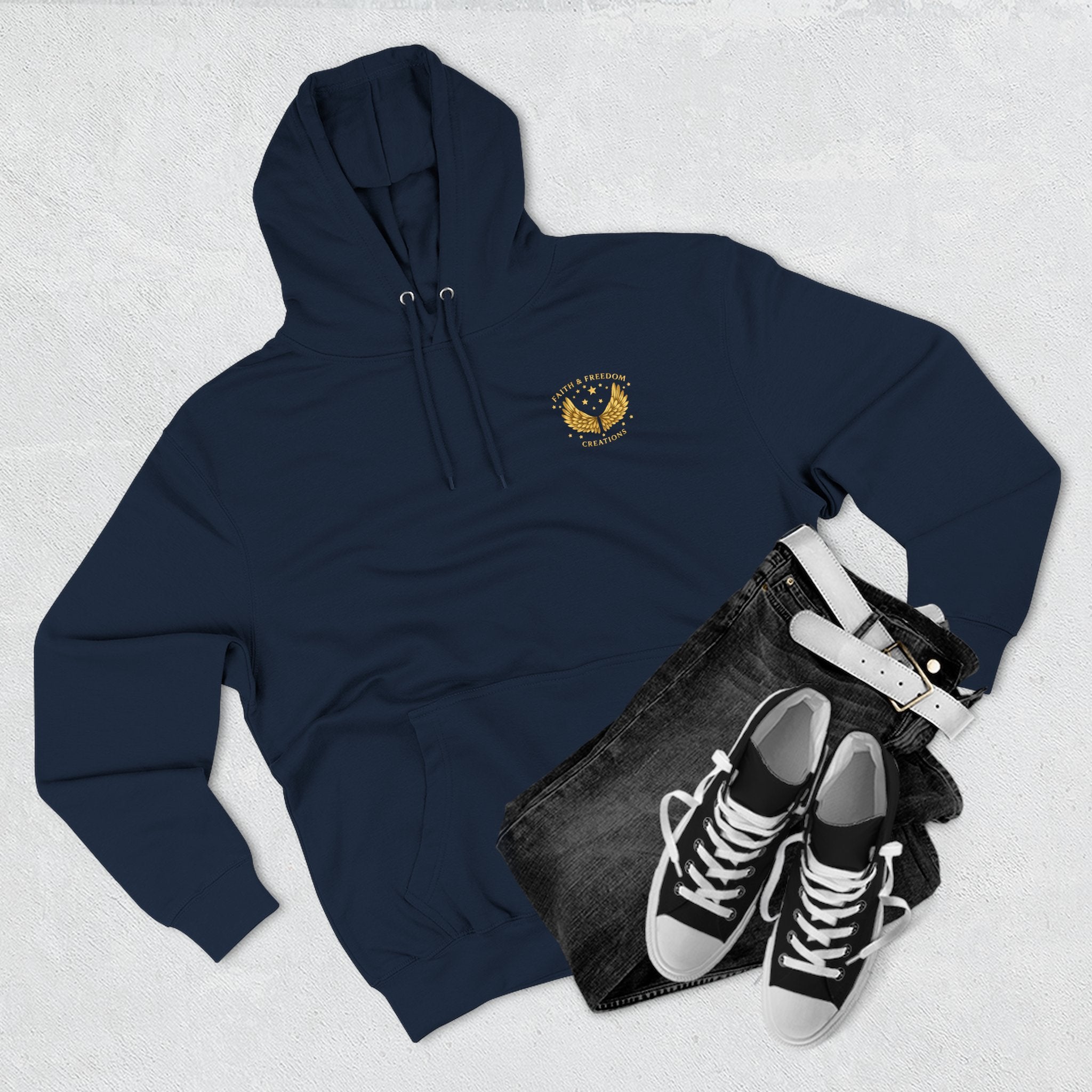 Delilah’s Salon – Hoodie | Vintage Review Graphic – Five-Star Faith Series