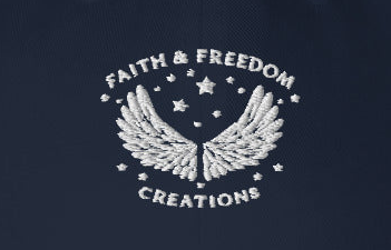 Faith & Freedom Baseball Cap – Adjustable Cotton Twill Christian Hat | Embroidered Faith Cap