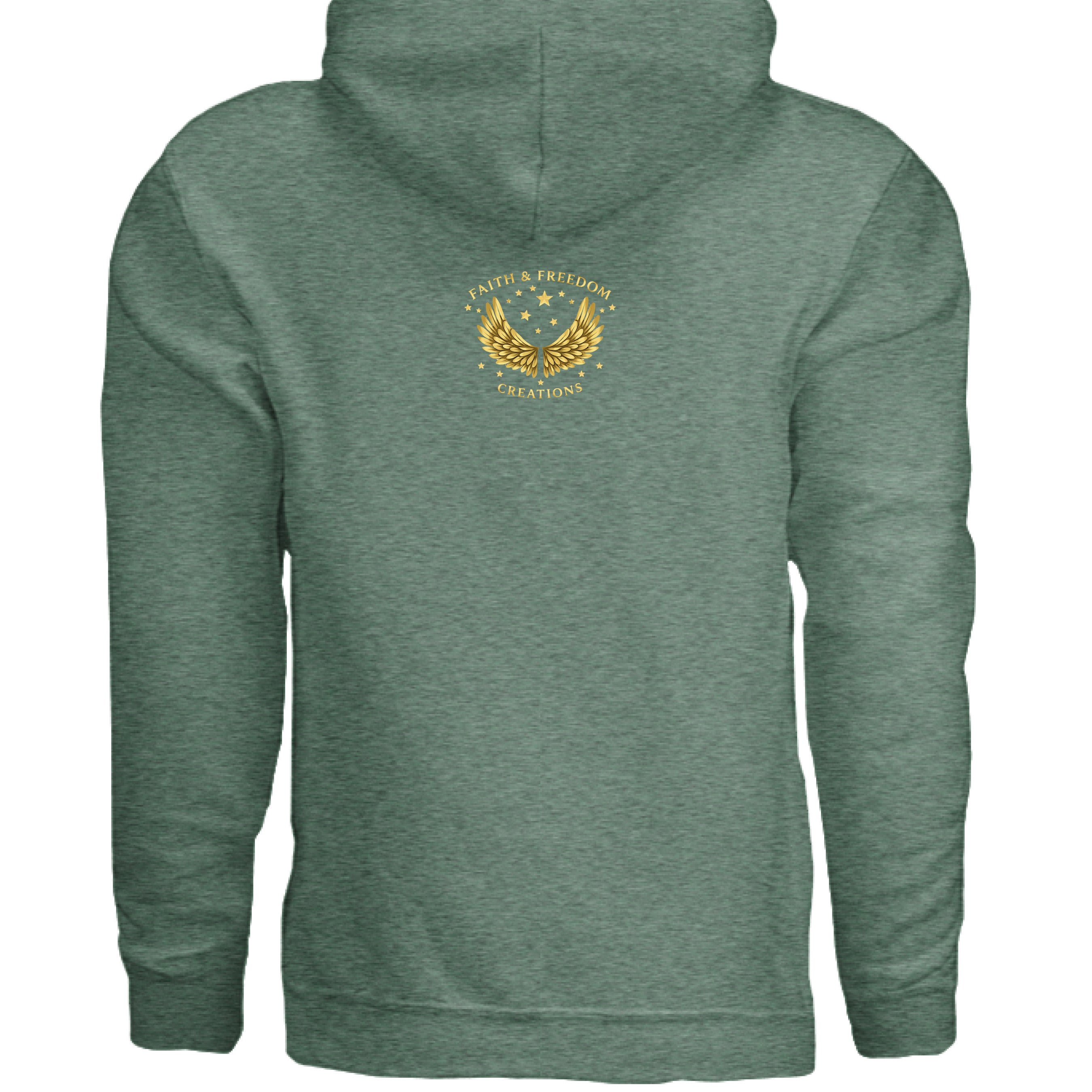 Heather Sport Dark Green - BACK