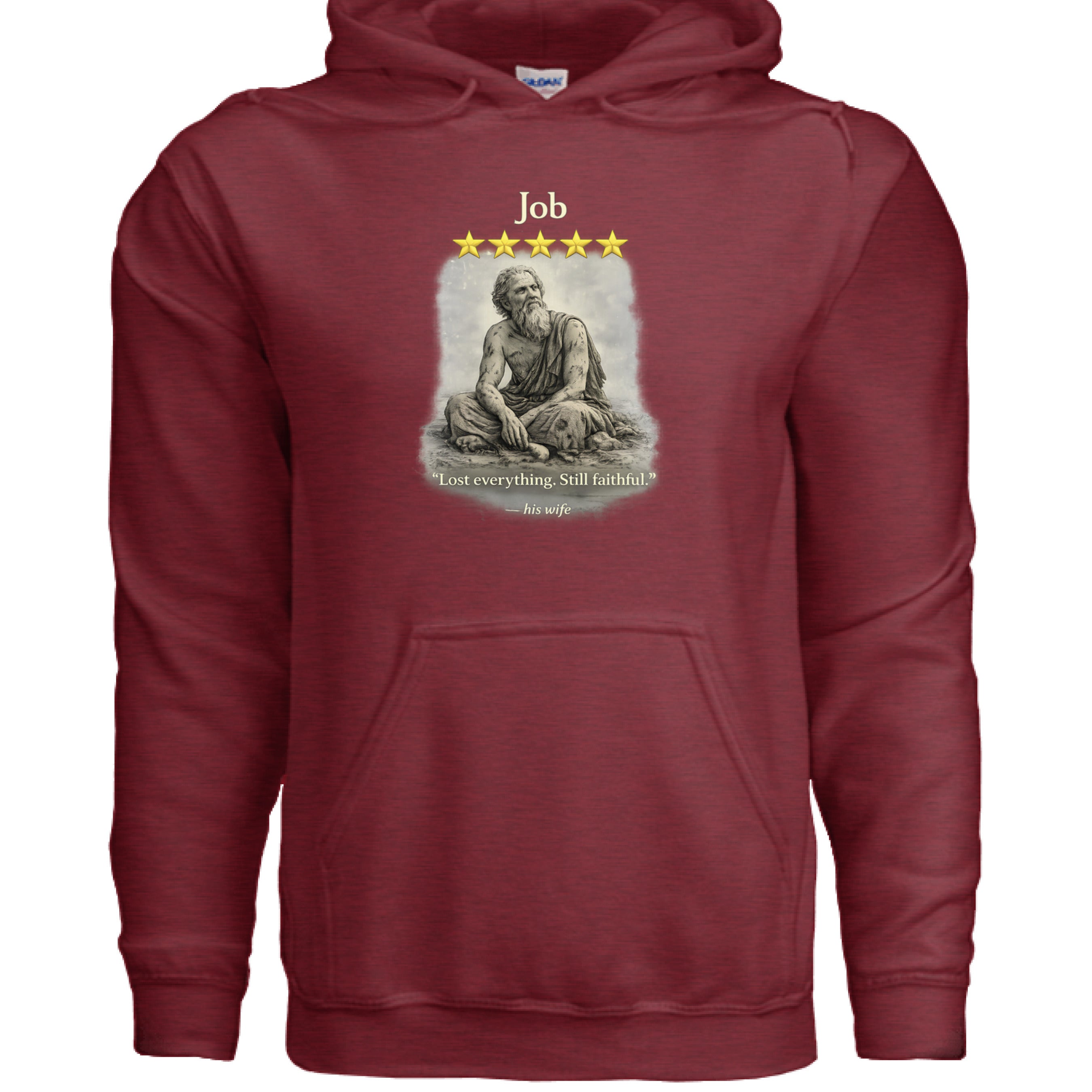 ANTIQUE CHERRY RED - FRONT