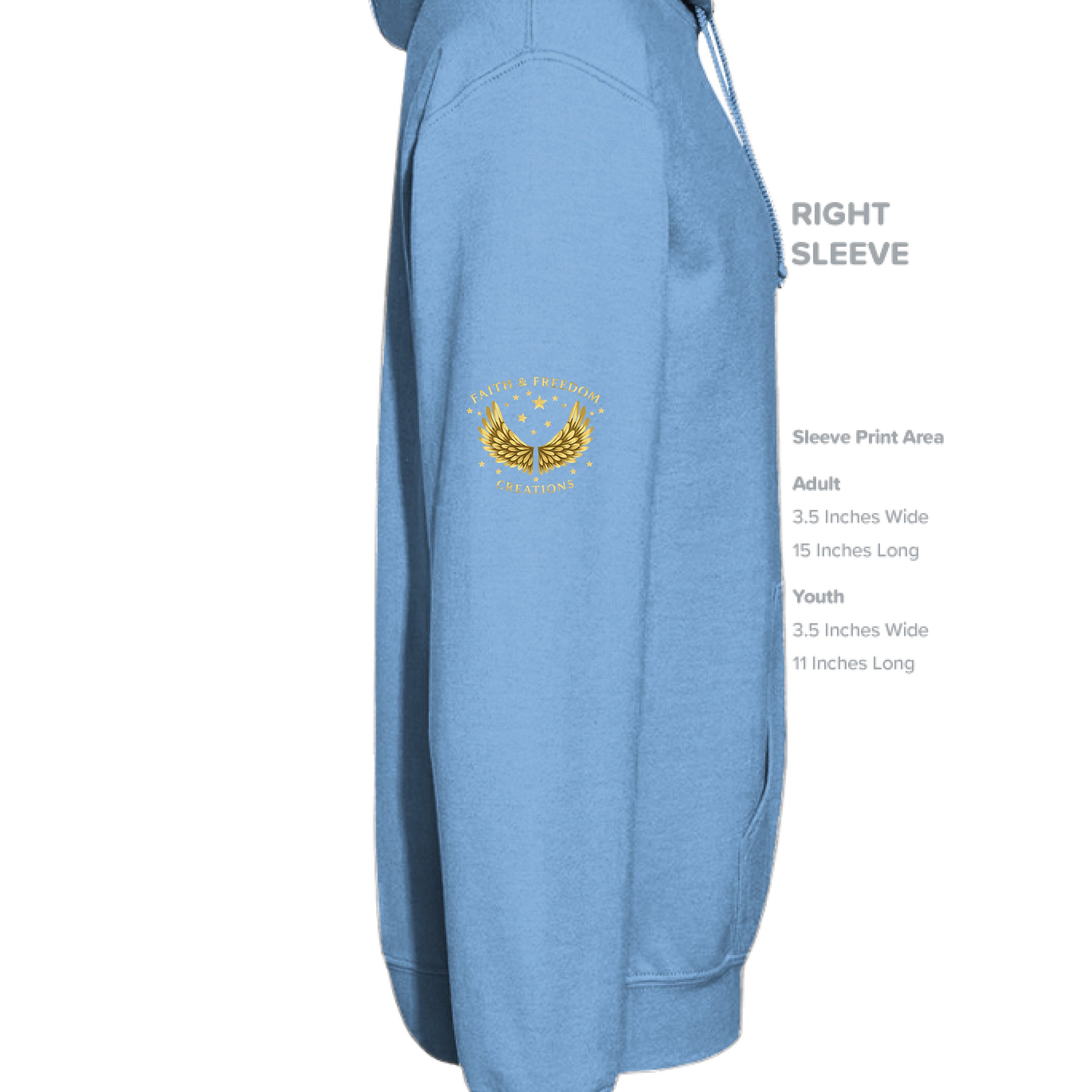 CAROLINA BLUE - SLEEVE_RIGHT