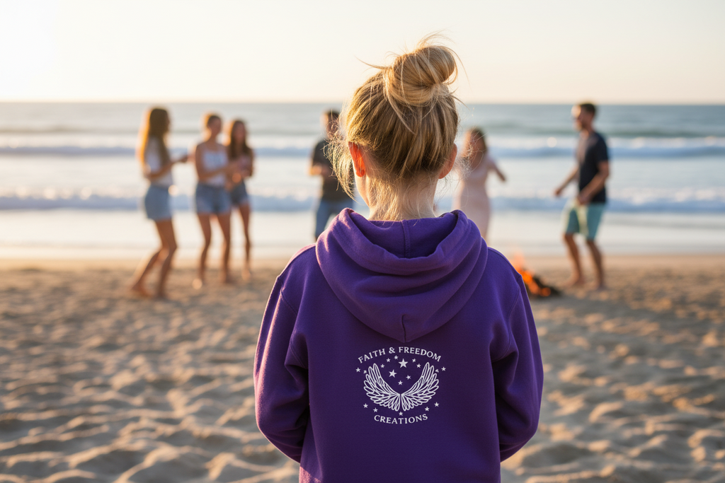 Youth Hoodie | “My Best Friend Is the Lord” Graphic – Faith Collection