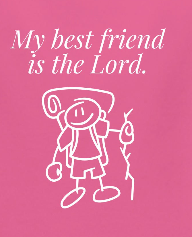 Youth Hoodie | “My Best Friend Is the Lord” Graphic – Faith Collection