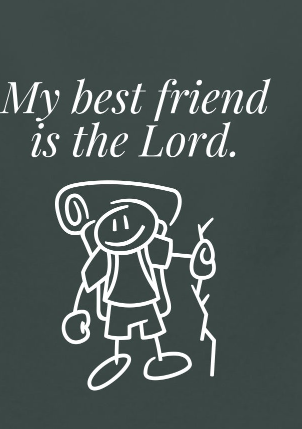 Youth Hoodie | “My Best Friend Is the Lord” Graphic – Faith Collection