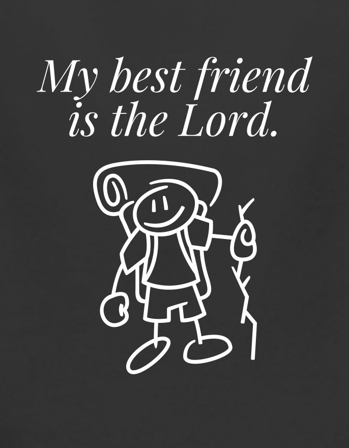 Youth Hoodie | “My Best Friend Is the Lord” Graphic – Faith Collection