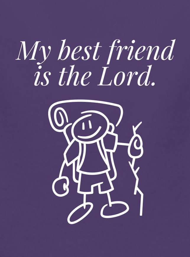 Youth Hoodie | “My Best Friend Is the Lord” Graphic – Faith Collection