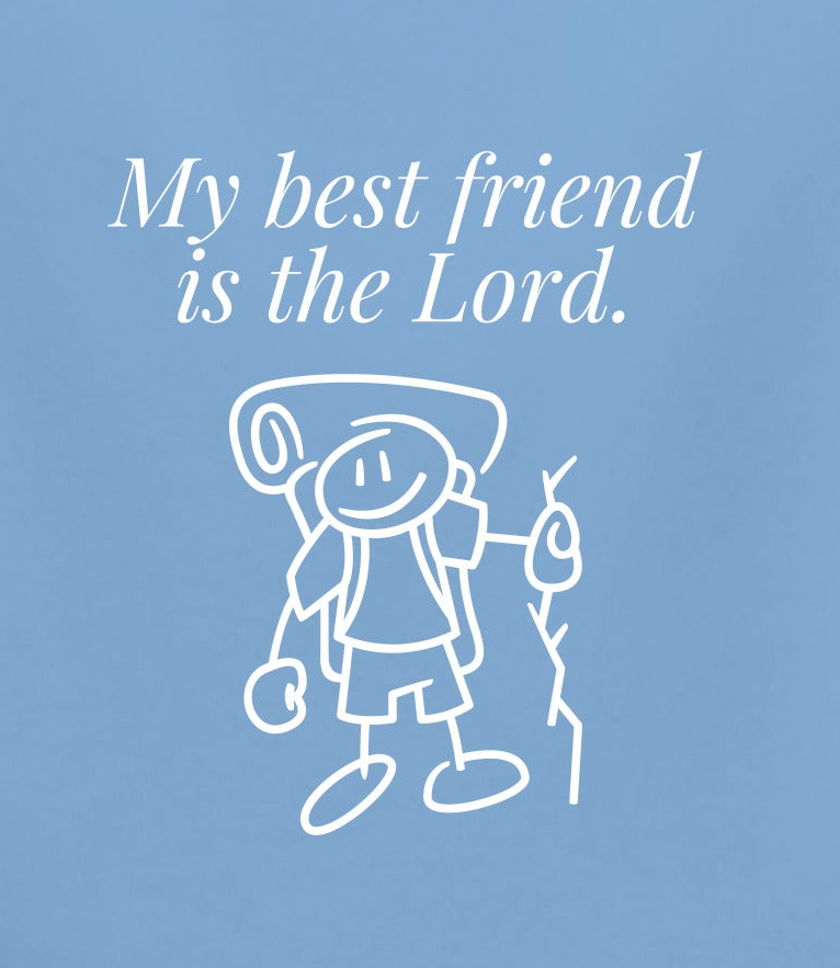 Youth Hoodie | “My Best Friend Is the Lord” Graphic – Faith Collection