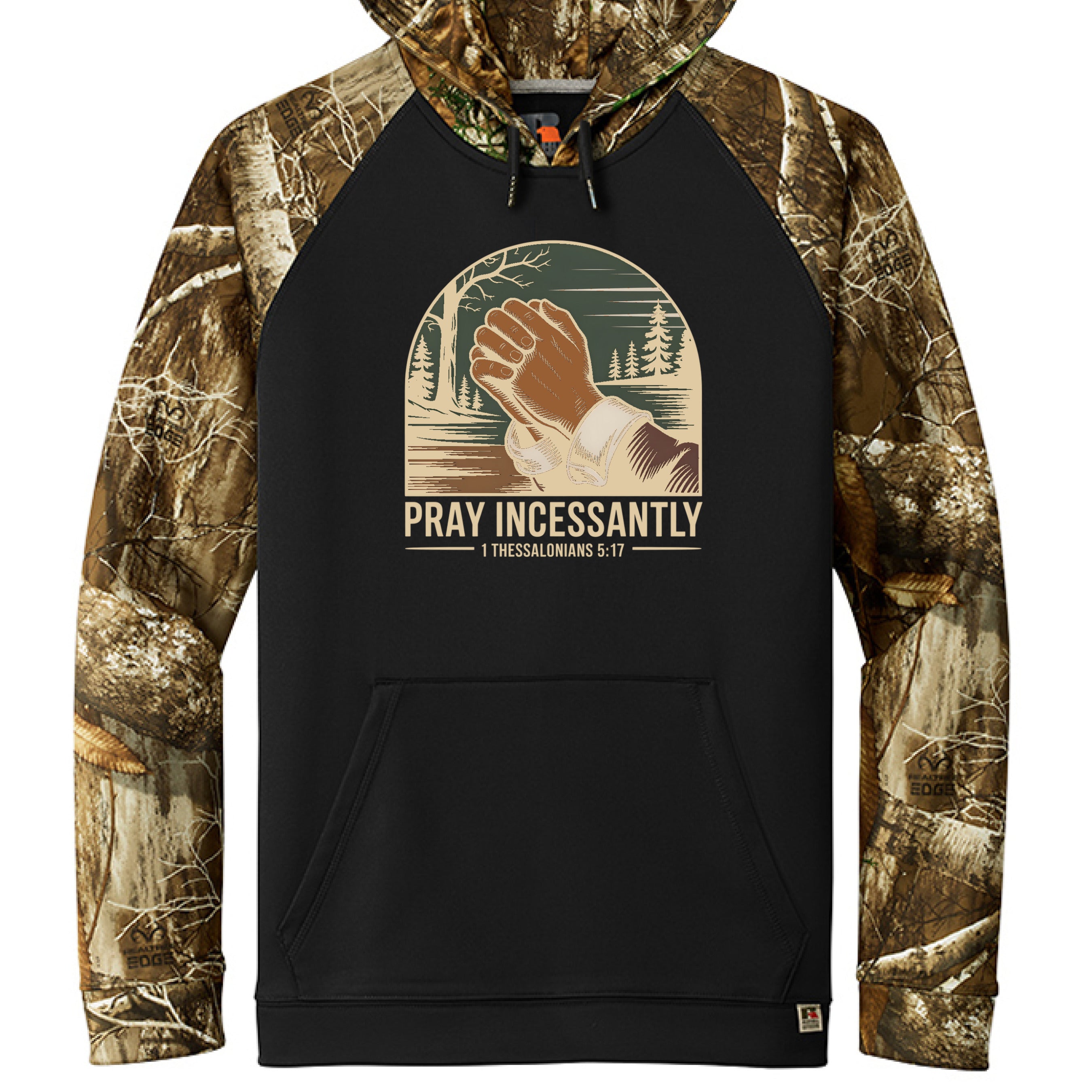 Black/ Realtree Edge - FRONT